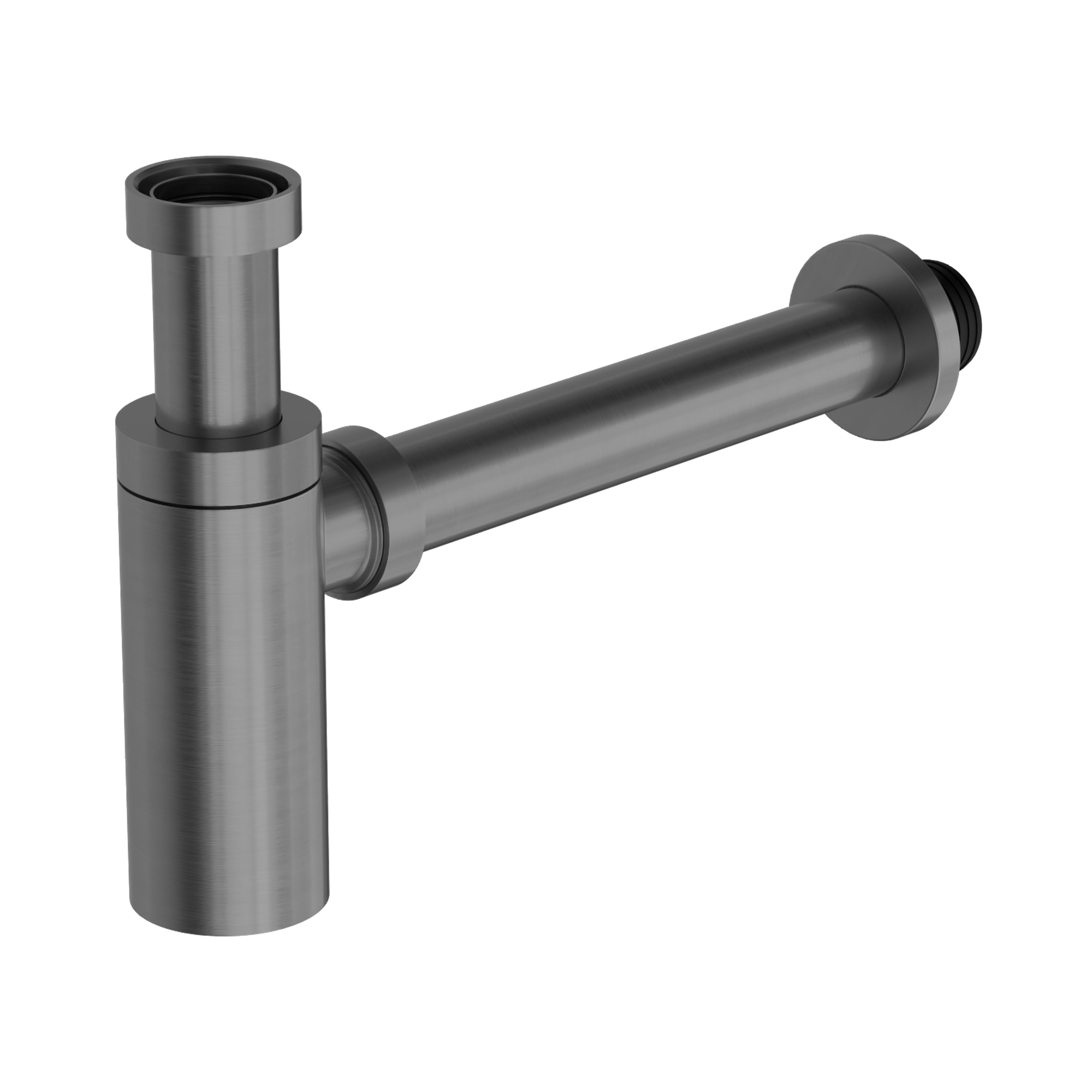 NRA186w GM 40mm Round Bottle Trap Gun Metal image 1