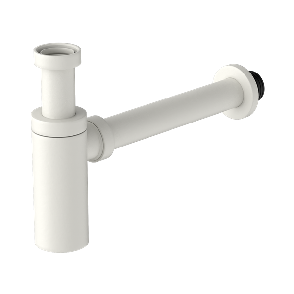 NRA186w MW 40mm Round Bottle Trap Matte White Thumb