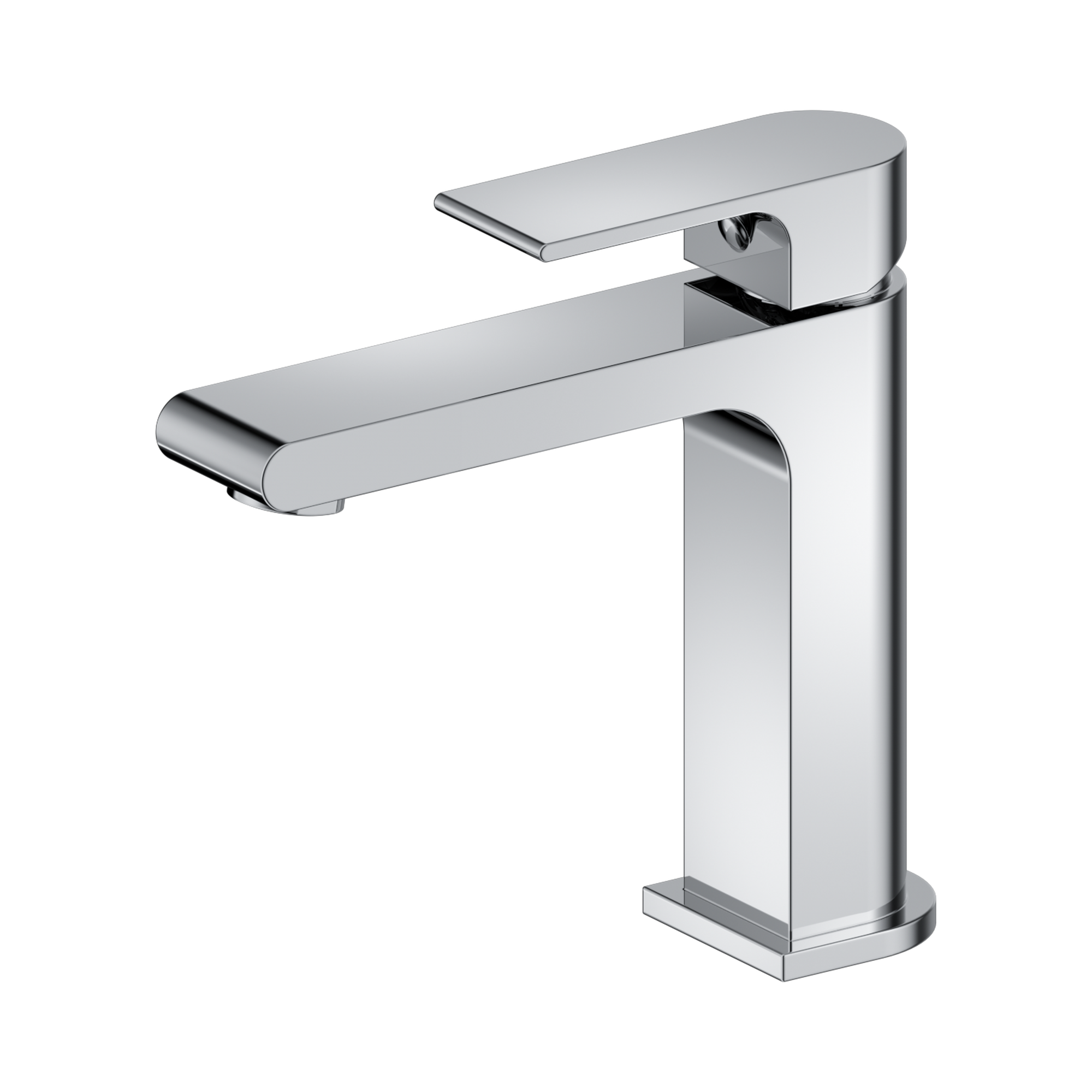 NRA321502 CH Bianca Basin Mixer Straight Spout All Pressure Chrome image 1