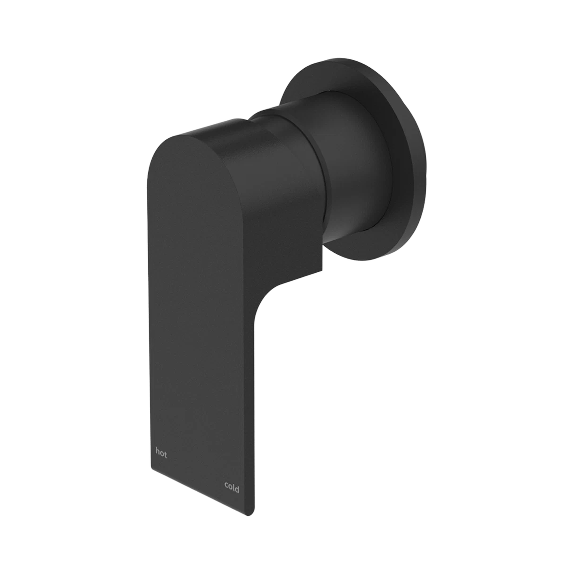 NRA321511d MB Bianca Shower Mixer 80mm Plate All Pressure Matte Black image 1