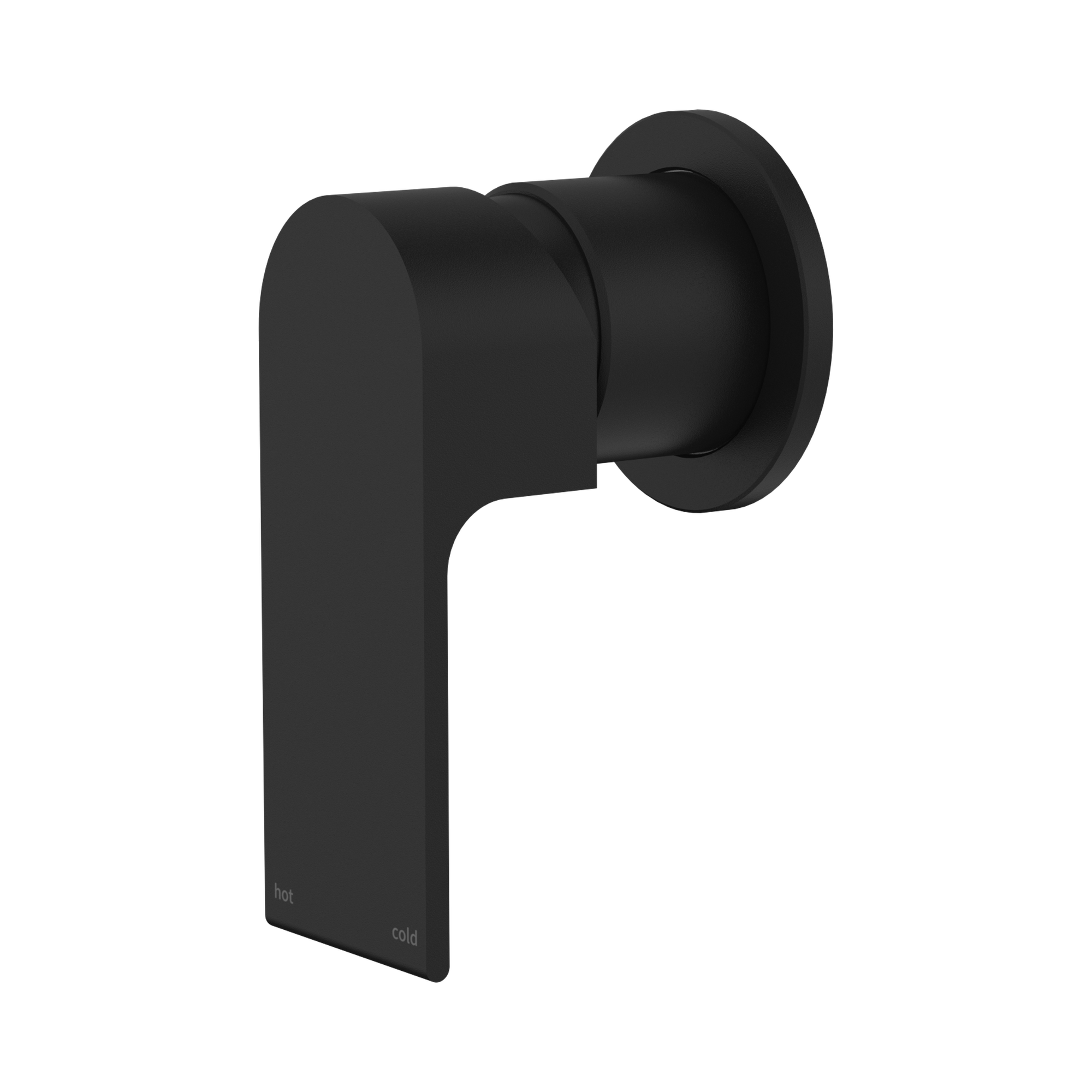NRA321511h MB Bianca Shower Mixer 60mm Plate All Pressure Matte Black image 1