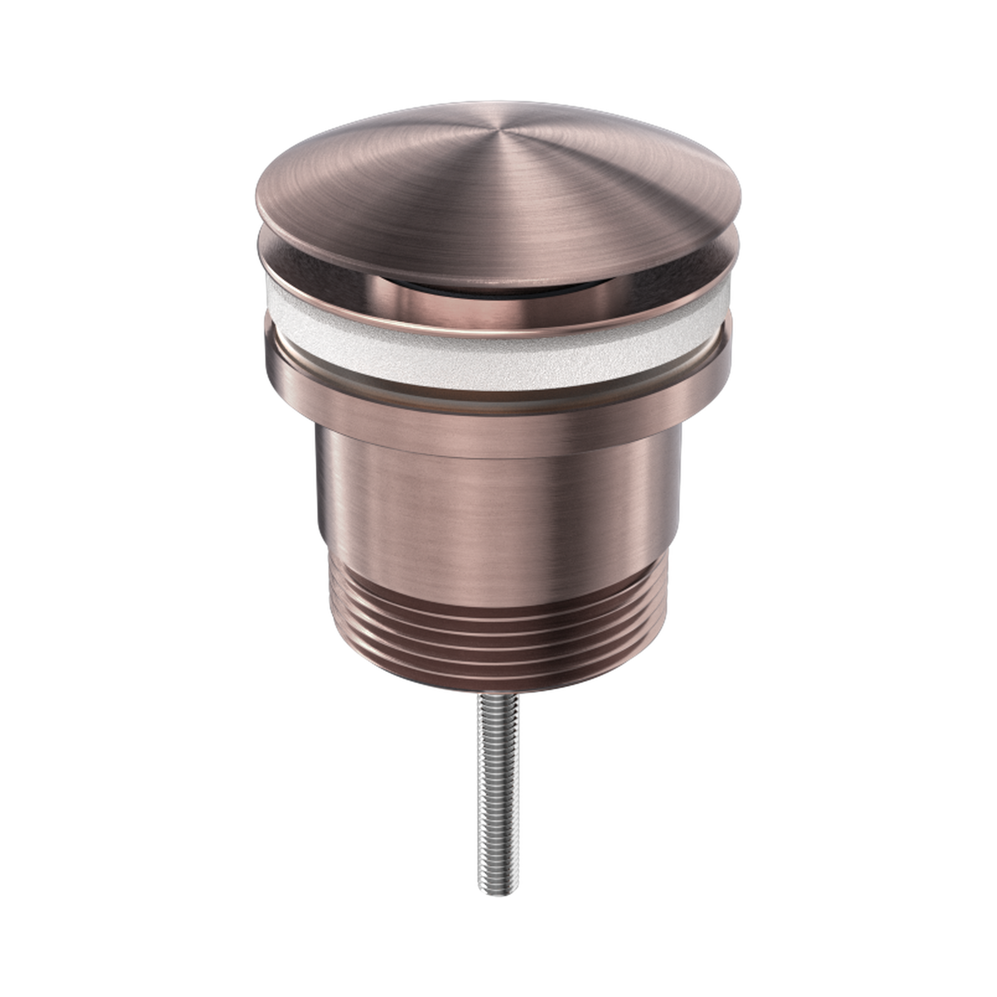 NRA706 BZ Universal Pop Up Waste Brushed Bronze image 1