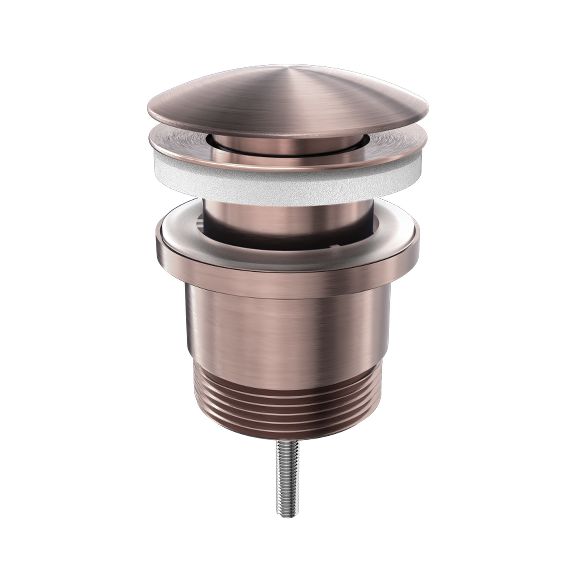 NRA706 BZ Universal Pop Up Waste Brushed Bronze image 3