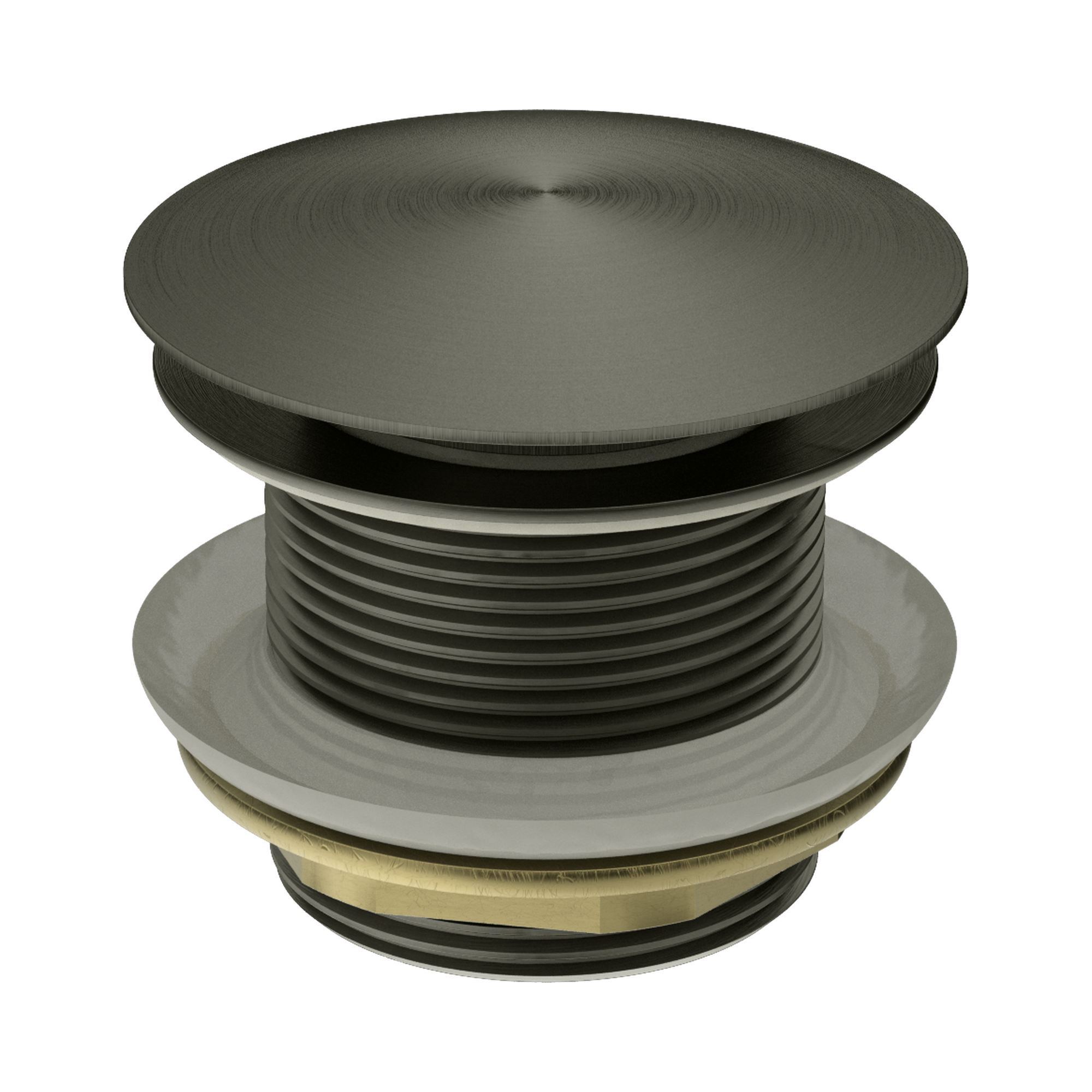 NRA707 GR 40mm Bath Pop Up Plug With Removable Waste No Overflow Graphite image 1