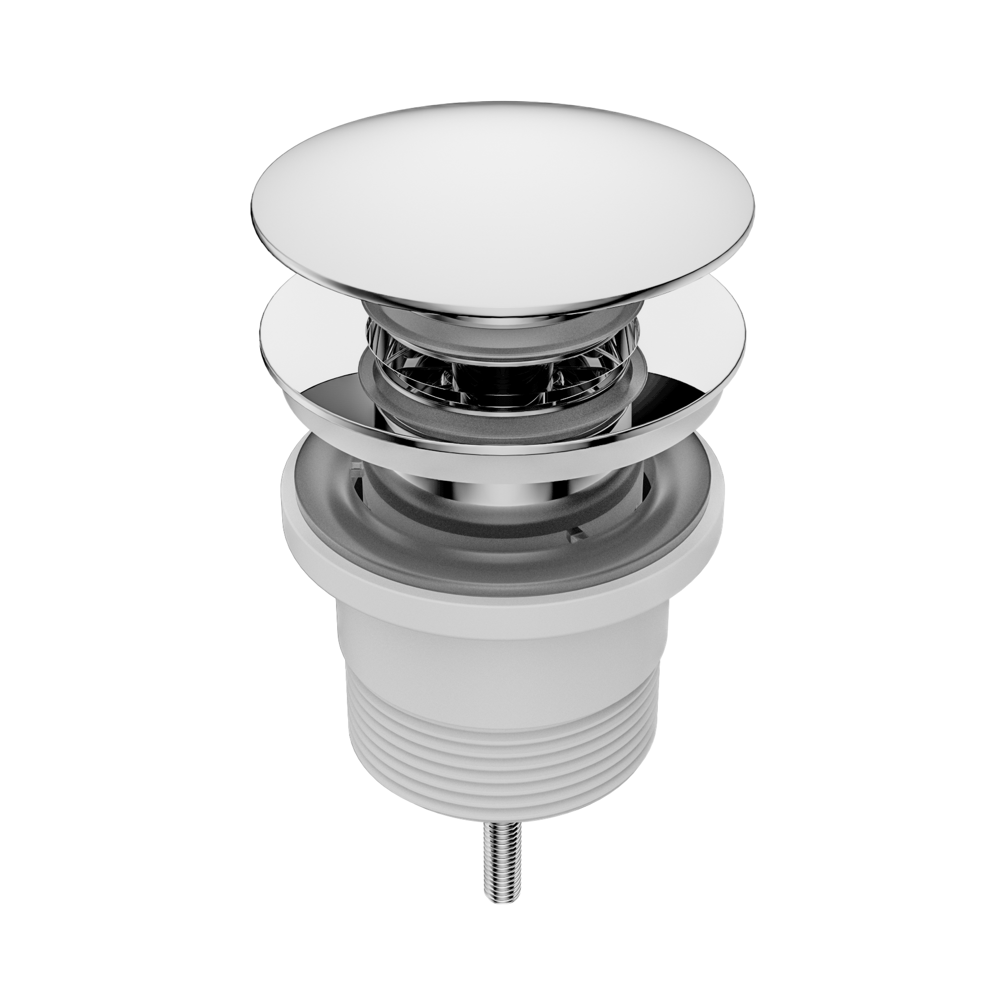 NRA711 CH Project Pop Up Waste Chrome image 1