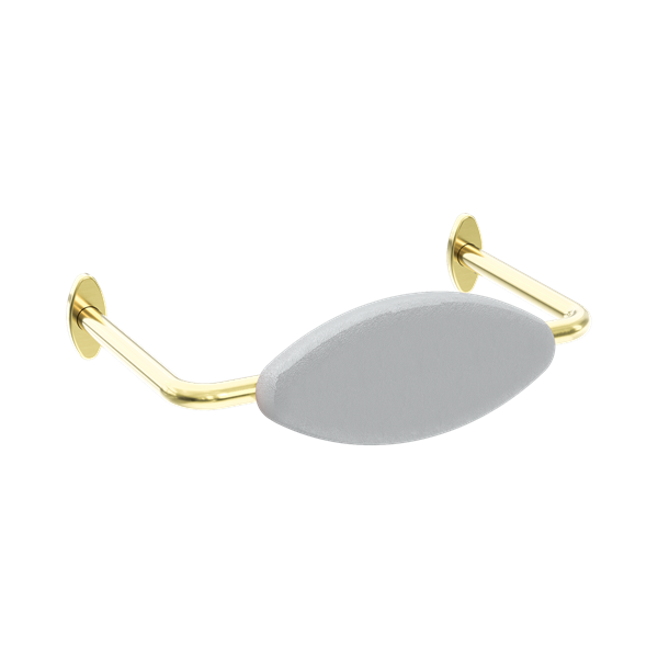 NRCR0001 BG Mecca Care DDA Toilet Backrest Brushed Gold Thumb