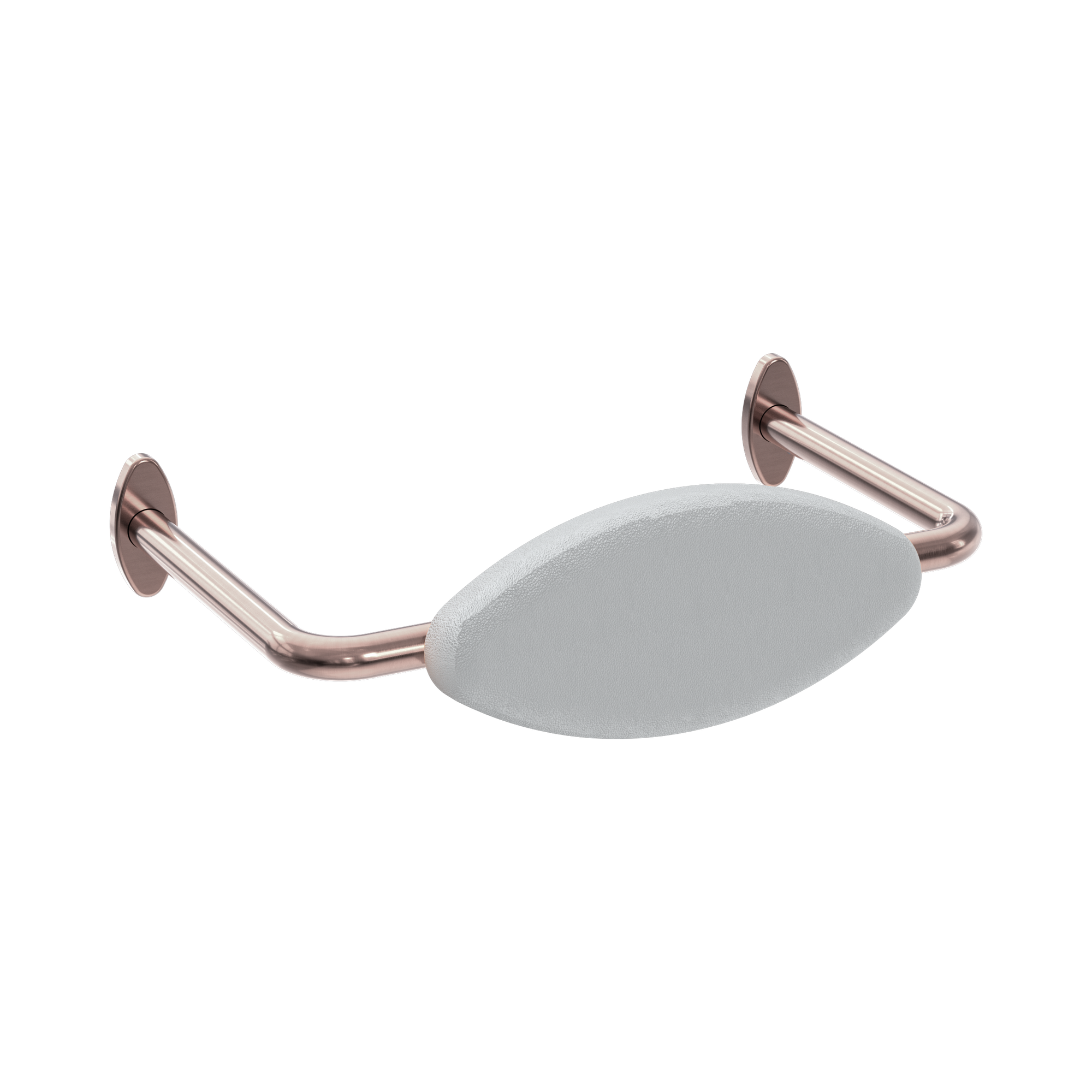 NRCR0001 BZ Mecca Care DDA Toilet Backrest Brushed Bronze image 1