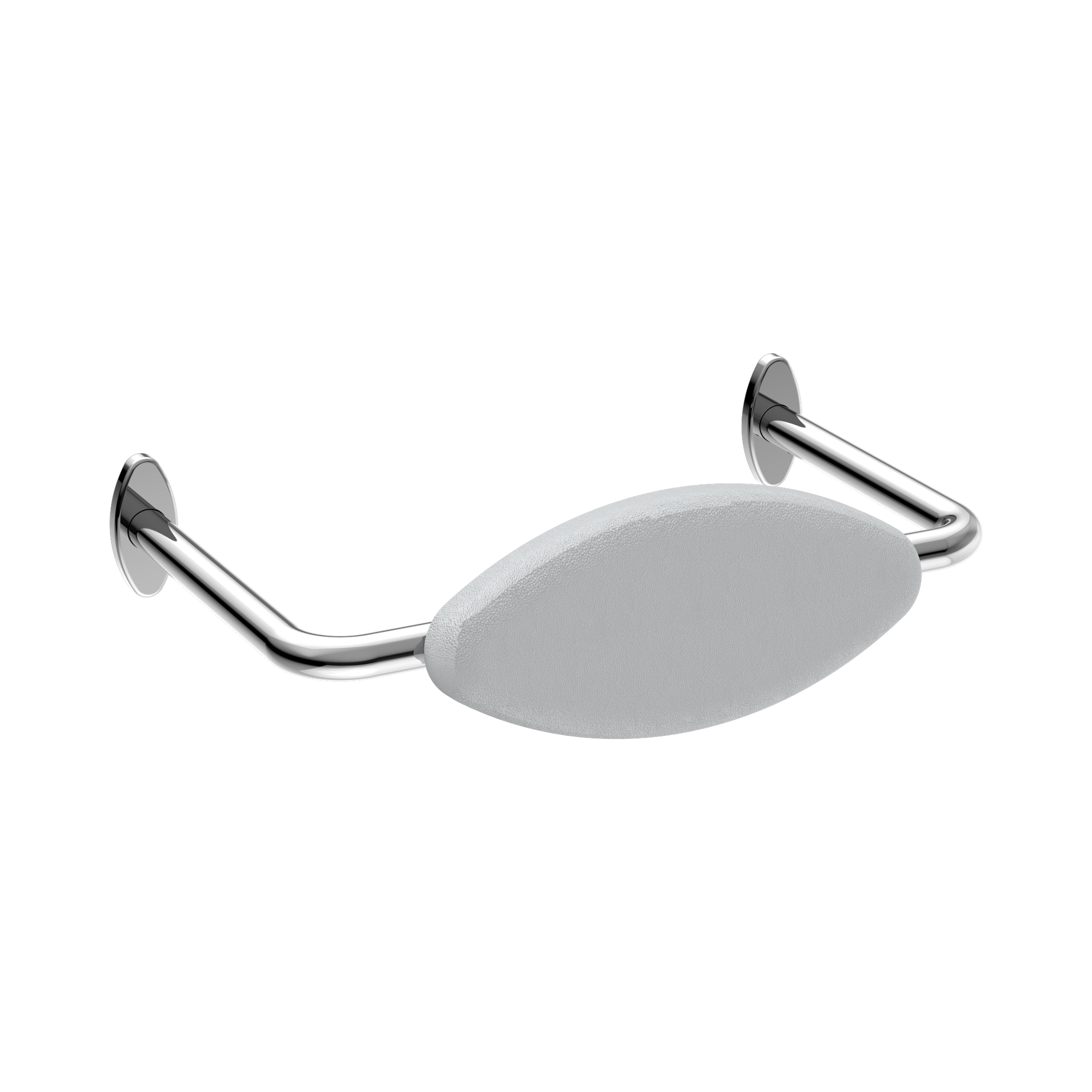 NRCR0001 CH Mecca Care DDA Toilet Backrest Chrome image 1