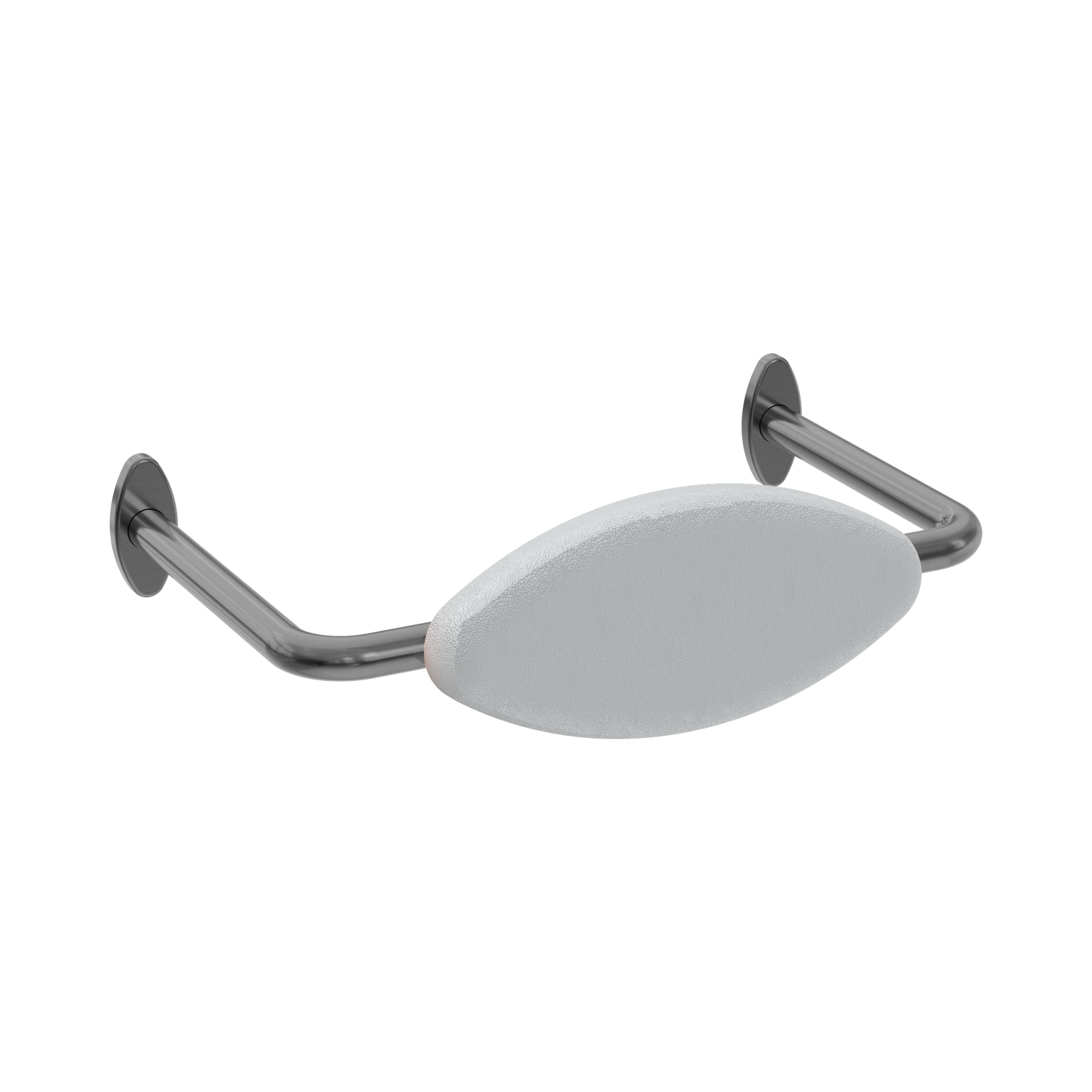 NRCR0001 GM Mecca Care DDA Toilet Backrest Gun Metal image 1