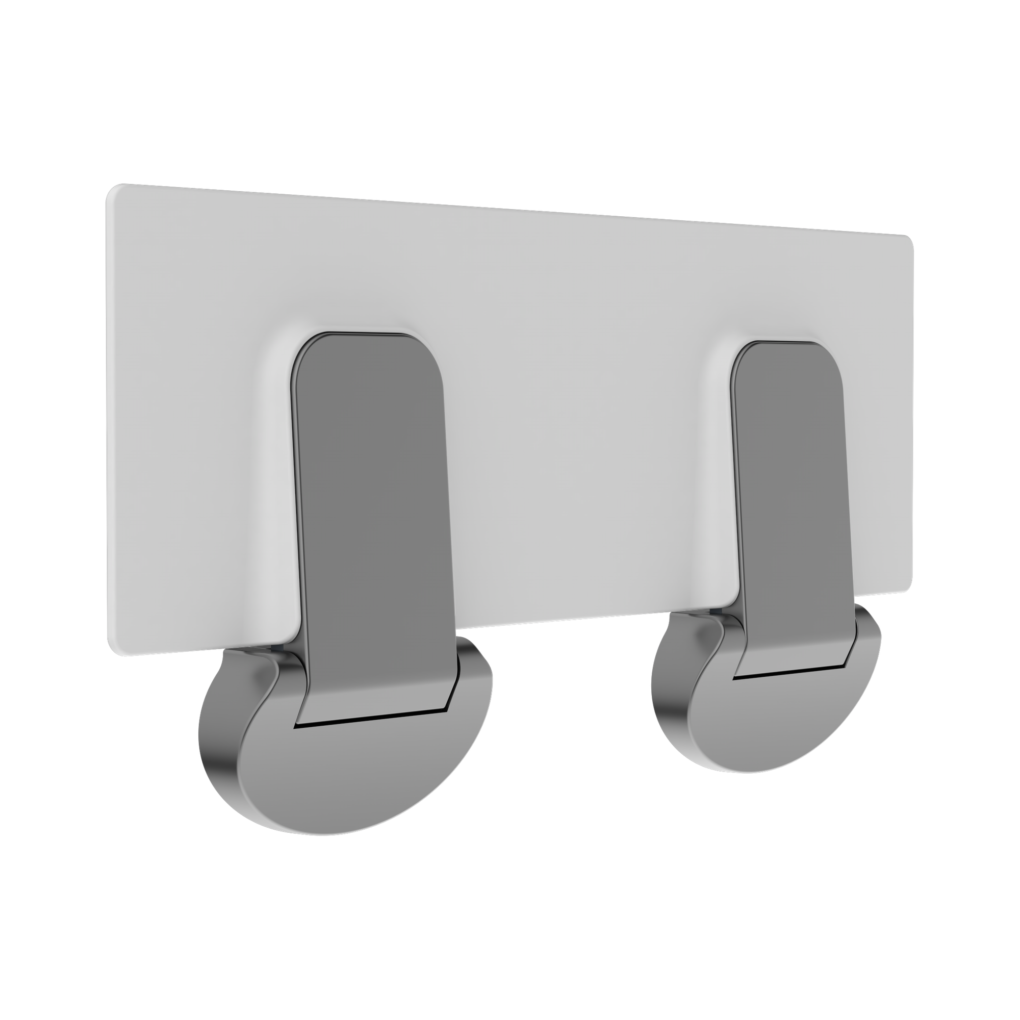 NRCR0002 GM Mecca Care Shower Seat 960 X330mm Gun Metal image 1