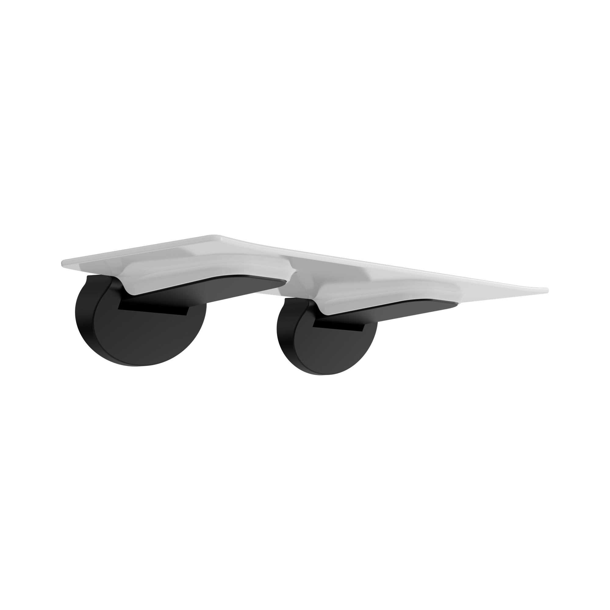 NRCR0002 MB Mecca Care Shower Seat 960 X330mm Matte Black image 2