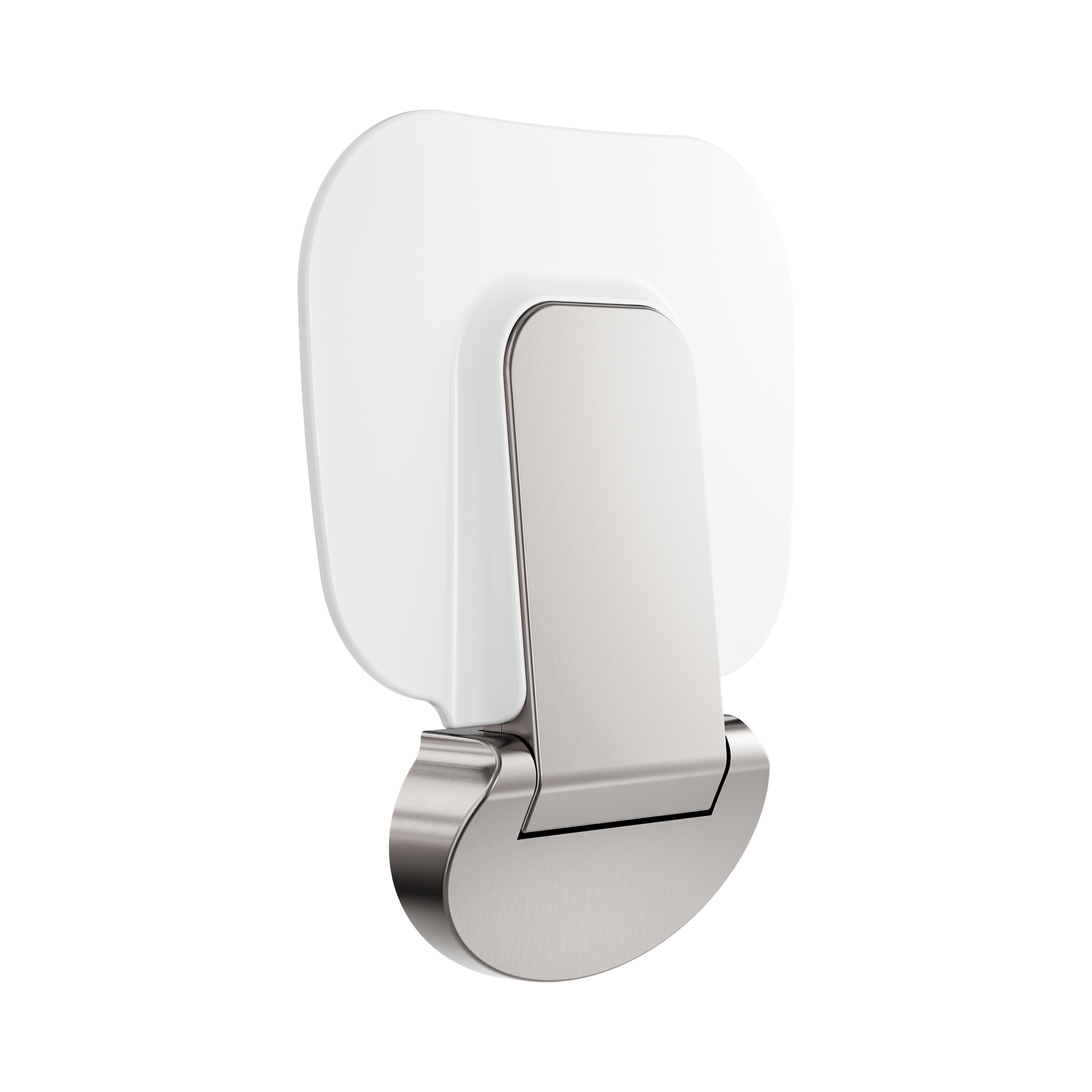 NRCR0003 BN Mecca Care Shower Seat 400 X330mm Brushed Nickel image 1