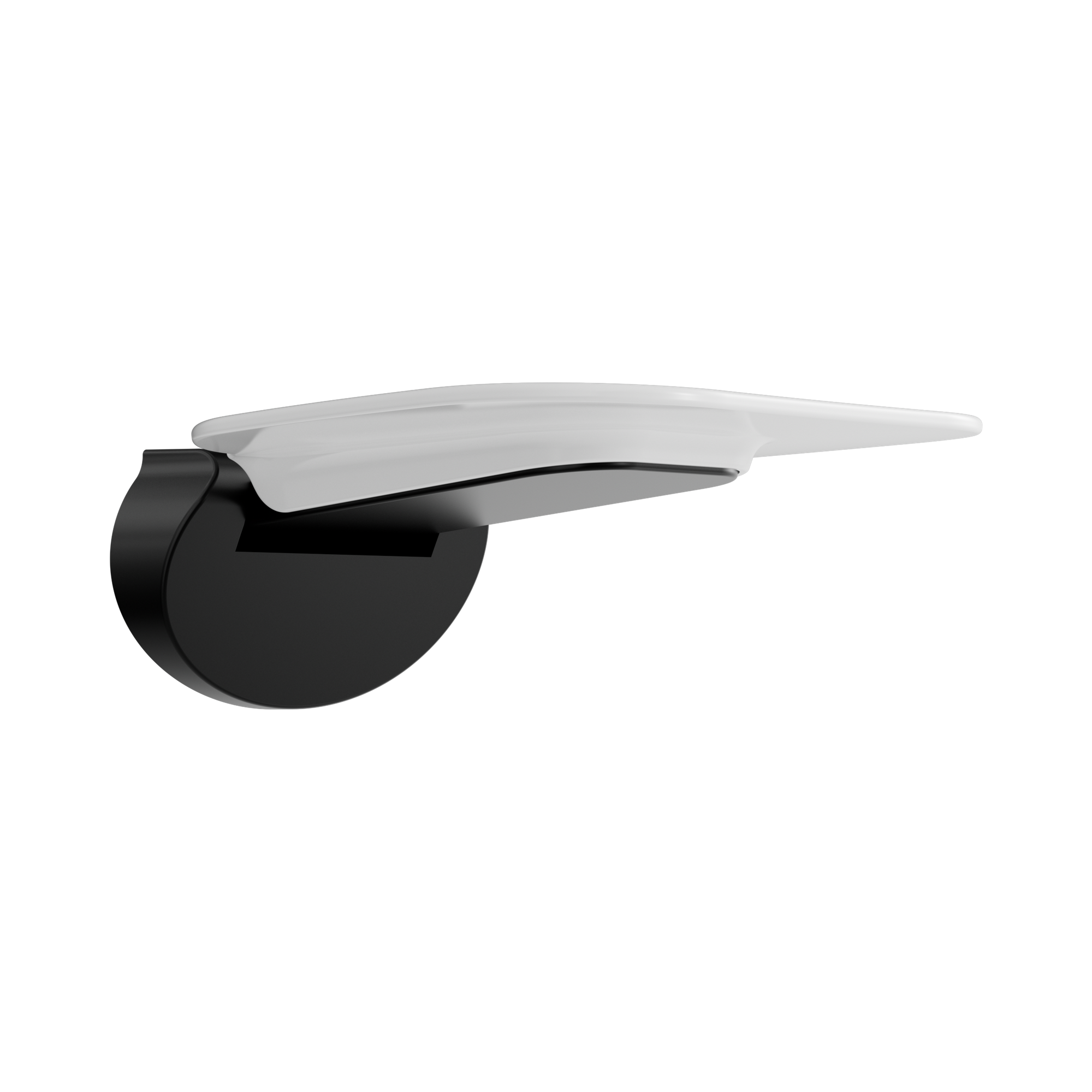 NRCR0003 MB Mecca Care Shower Seat 400 X330mm Matte Black image 2