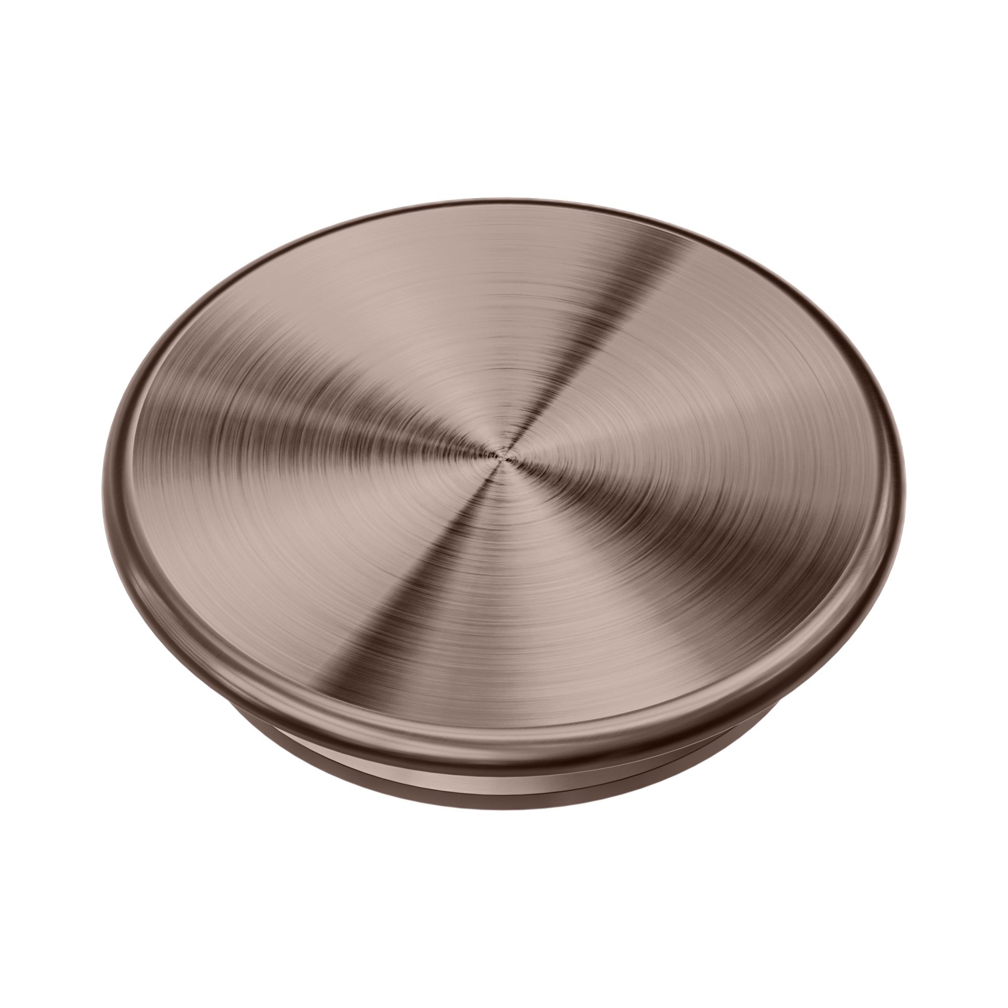NRCR0004 BZ Mecca Care 32mm Grab Rail Cap Brushed Bronze image 1