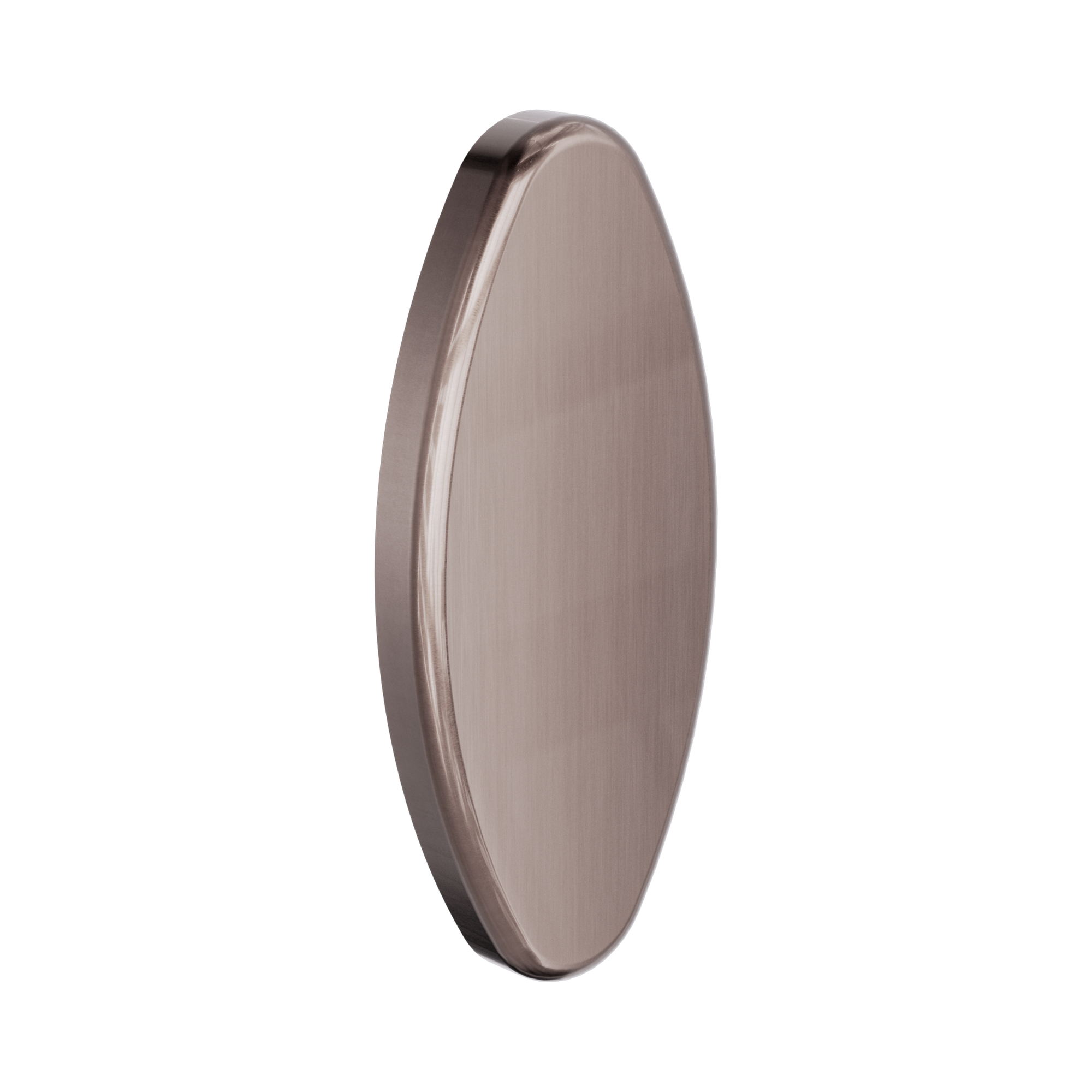 NRCR0005 BZ Backrest Removable Wall Cover Plate Brushed Bronze image 1