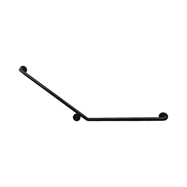 NRCR03 LMB Classic Care SS304 800 X700 140 Degrees Left Hand Concealed Fixing Matte Black Thumb