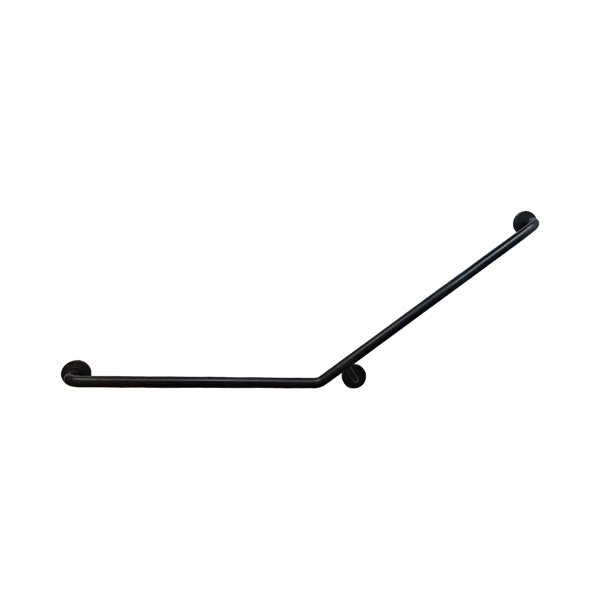 NRCR03 RMB Classic Care SS304 800 X 700 140 Degrees Right Hand Matte Black Thumb