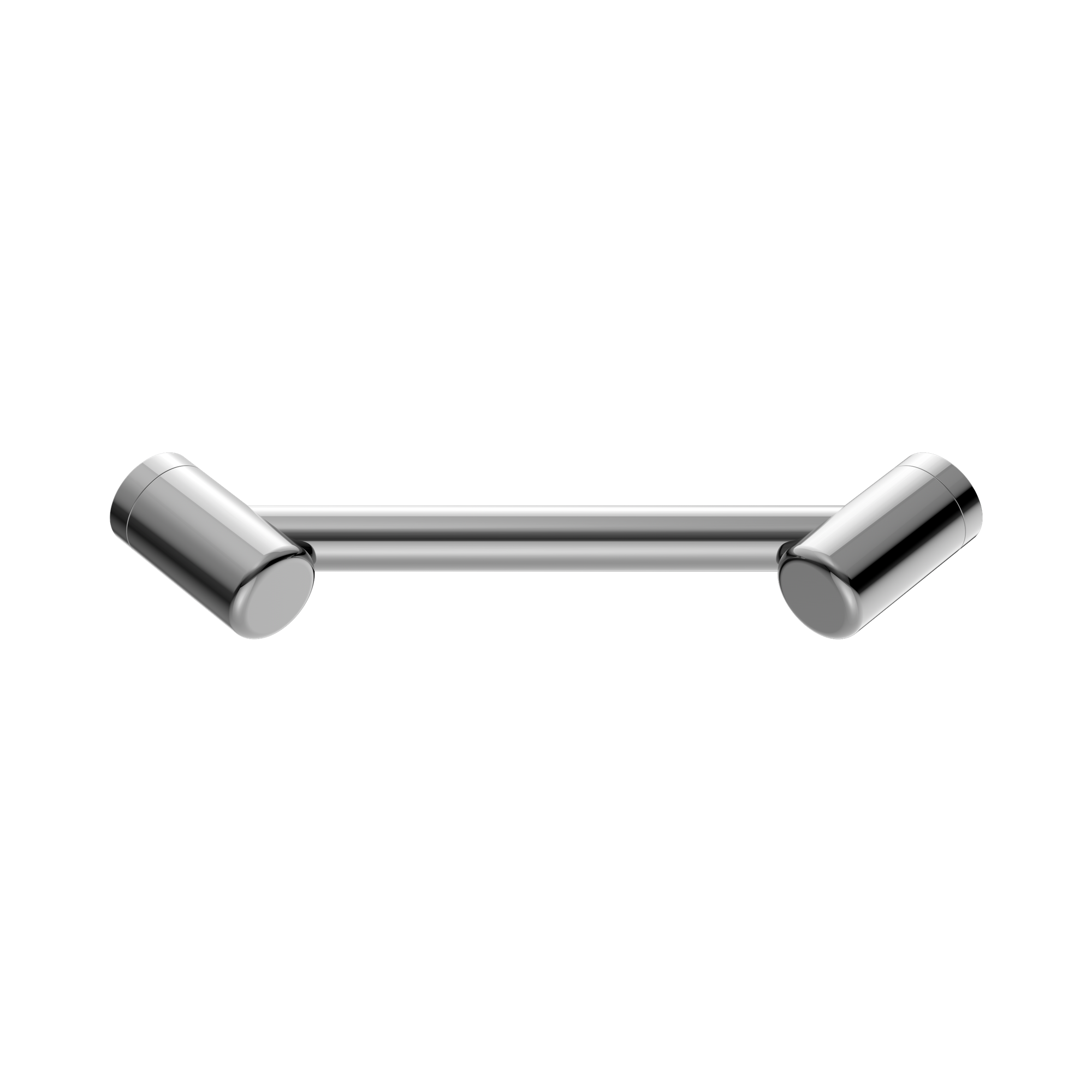 NRCR2508 WCH Mecca Care 25mm Footrest Corner Grab Rail 215mm Chrome image 1
