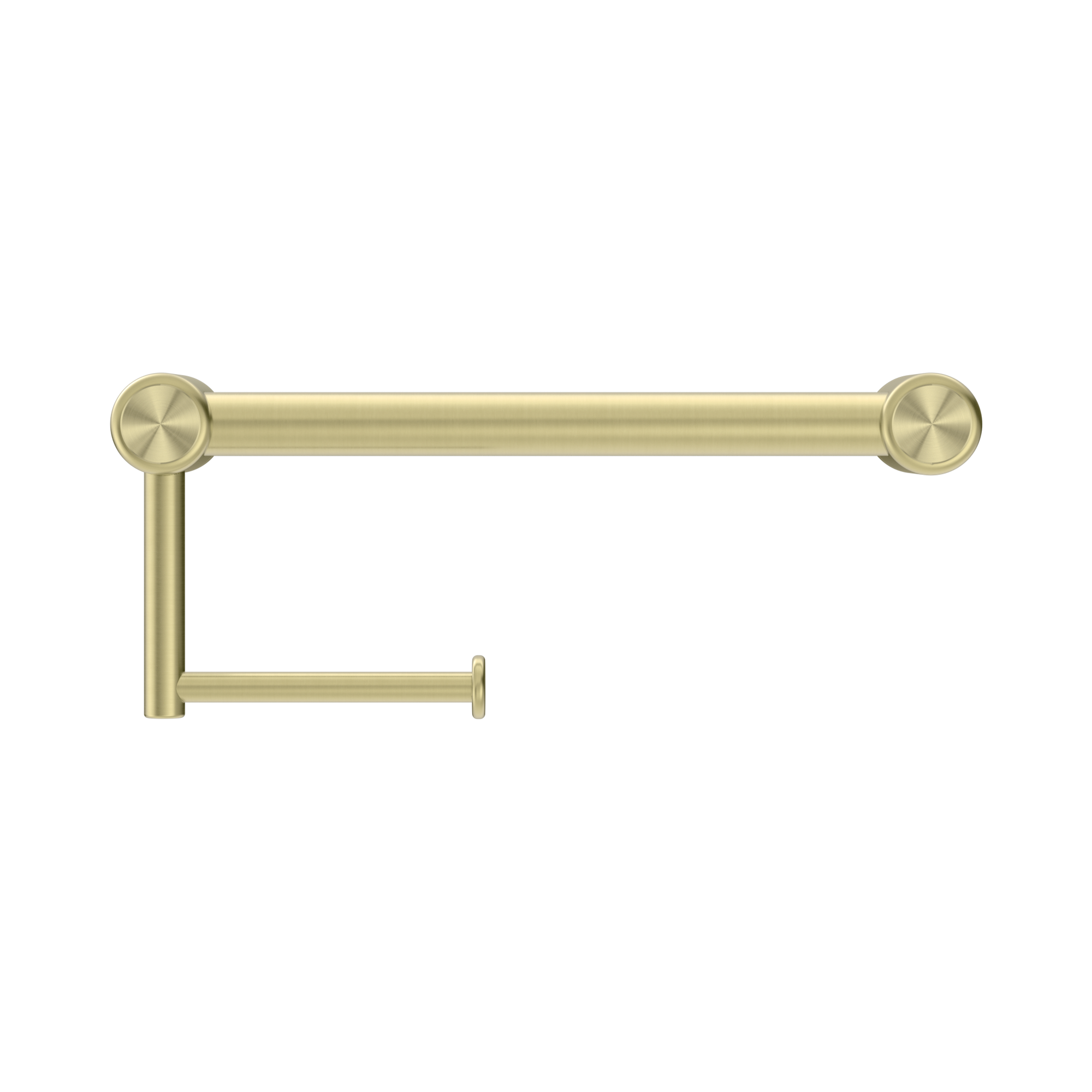 NRCR2512 ABG Mecca Care 25mm Toilet Roll Rail 300mm Brushed Gold image 2