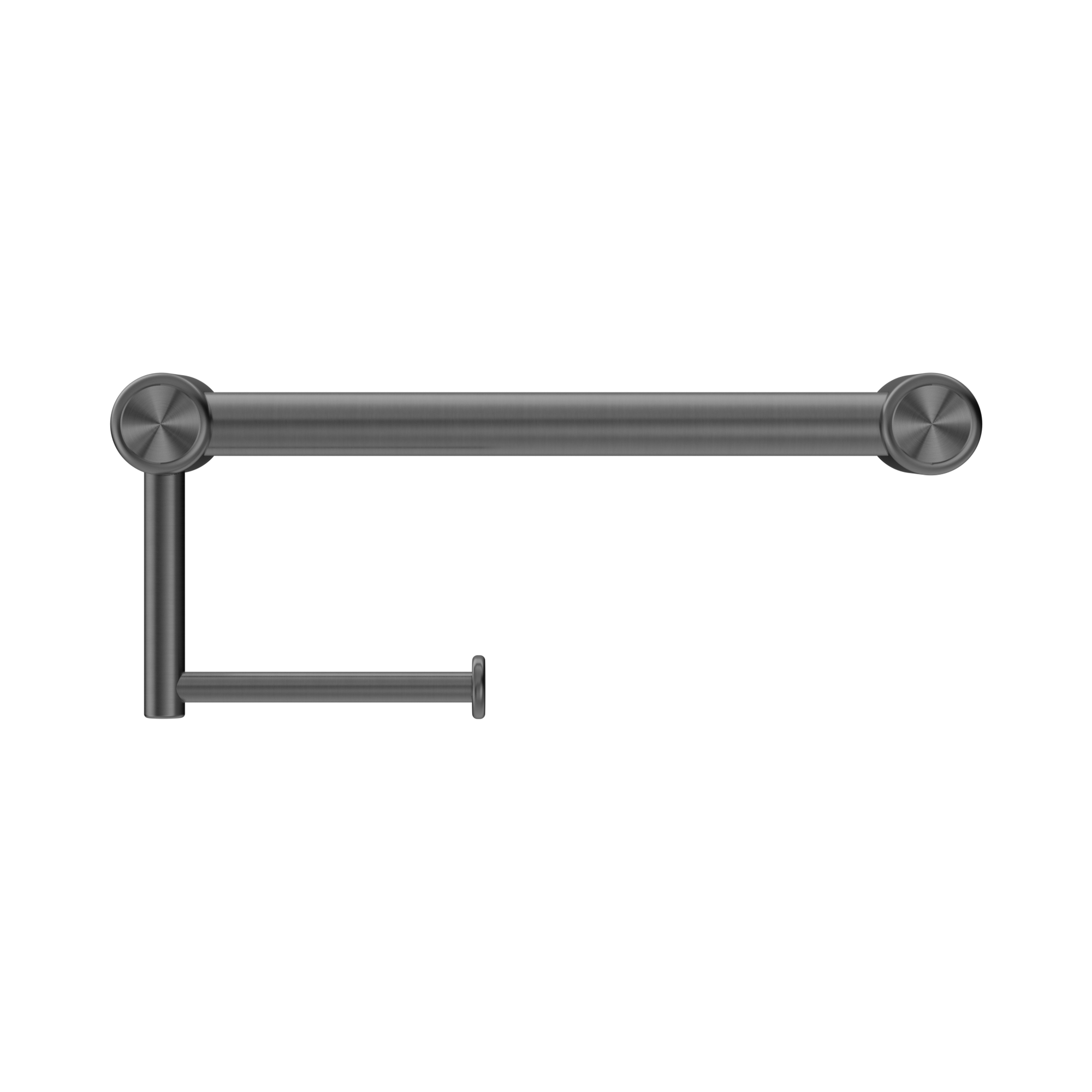 NRCR2512 AGM Mecca Care 25mm Toilet Roll Rail 300mm Gun Metal image 2
