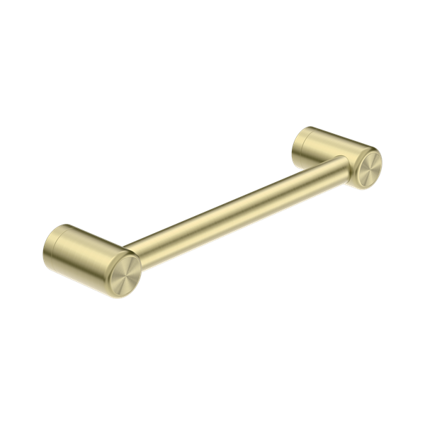 NRCR2512 BG Mecca Care 25mm Grab Rail 300mm Brushed Gold Thumb