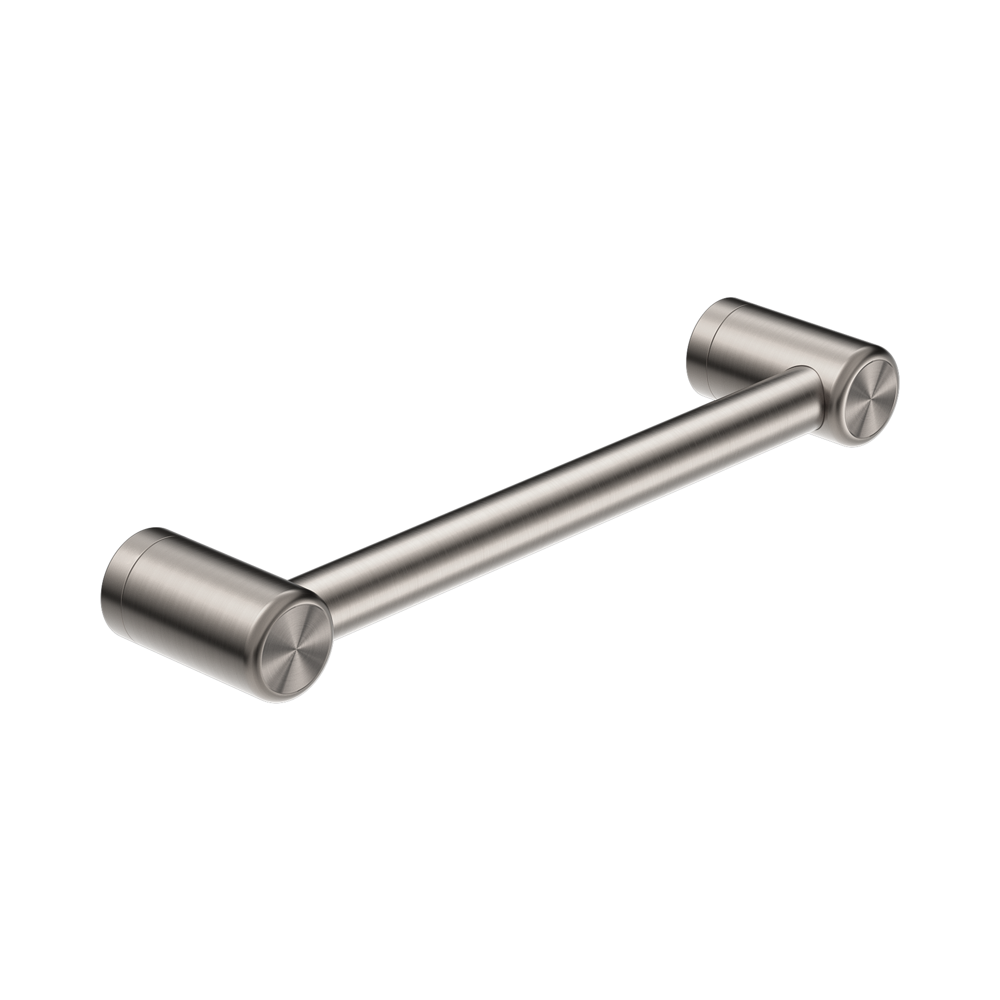 NRCR2512 BN Mecca Care 25mm Grab Rail 300mm Brushed Nickel image 1