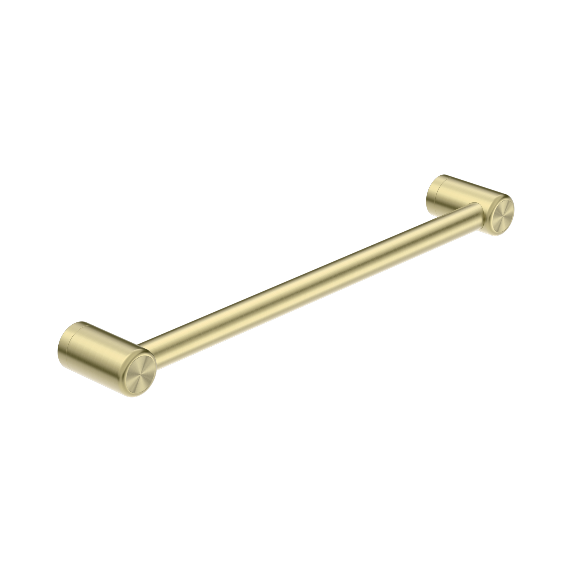 NRCR2518 BG Mecca Care 25mm Grab Rail 450mm Brushed Gold image 1