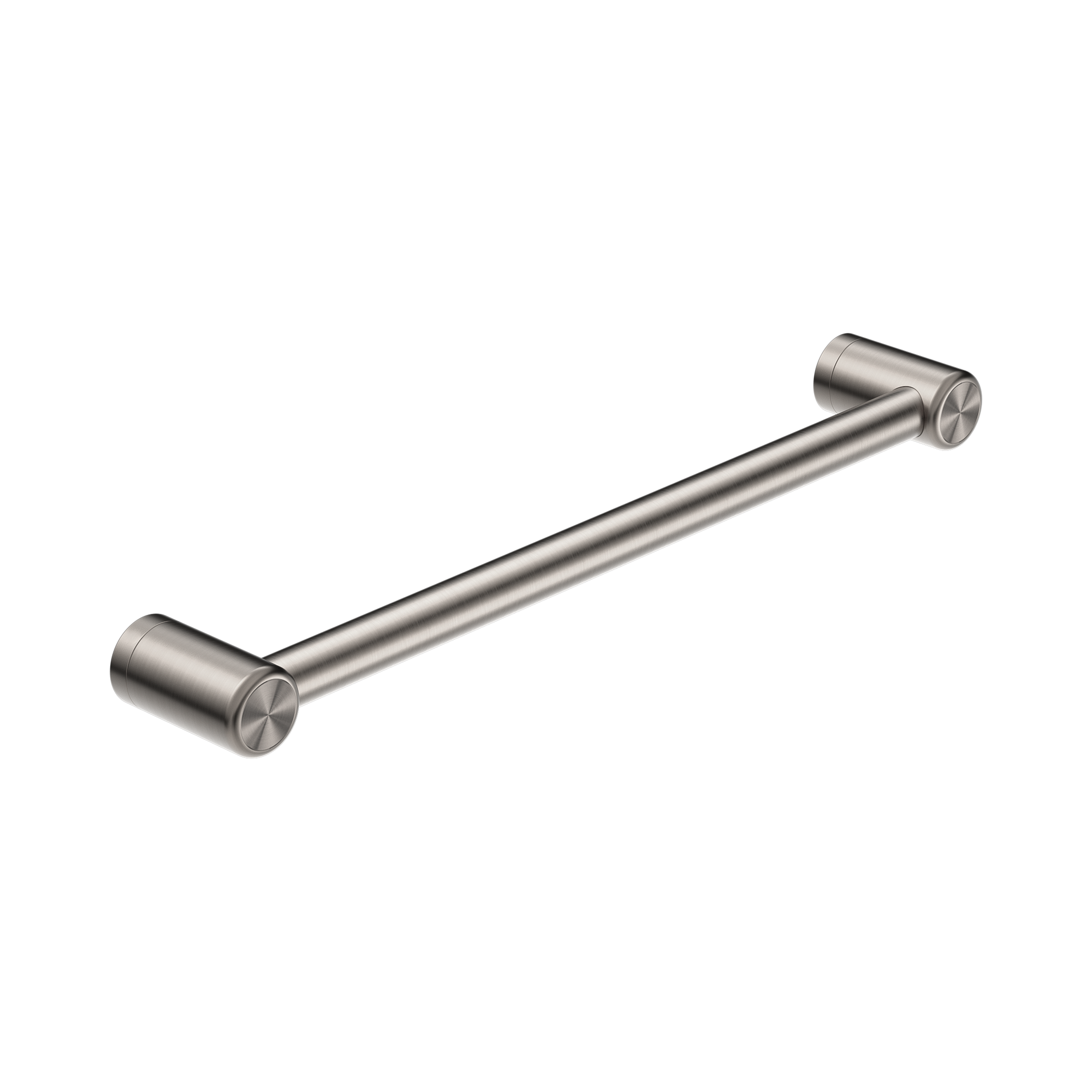 NRCR2518 BN Mecca Care 25mm Grab Rail 450mm Brushed Nickel image 1