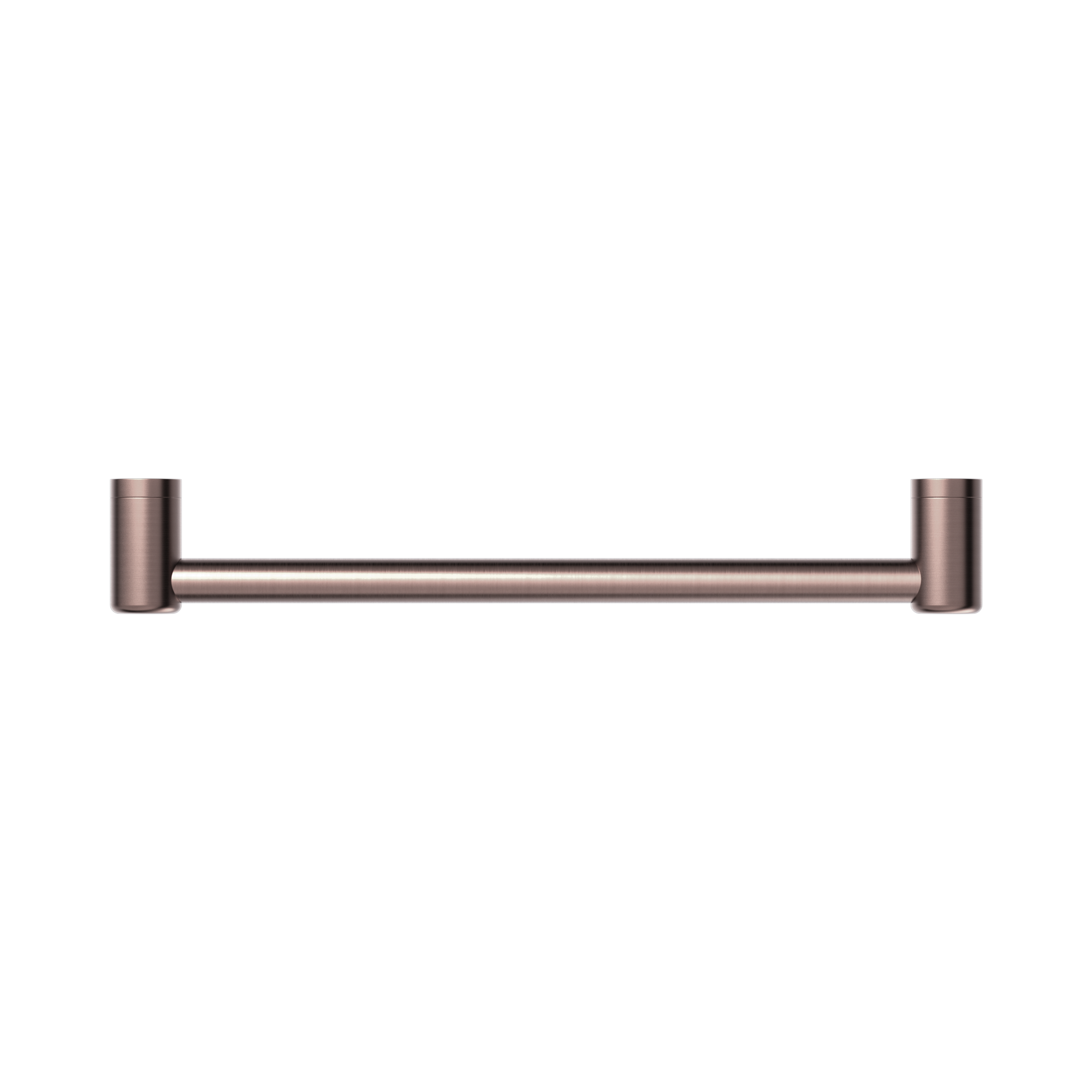 NRCR2518 BZ Mecca Care 25mm Grab Rail 450mm Brushed Bronze image 2