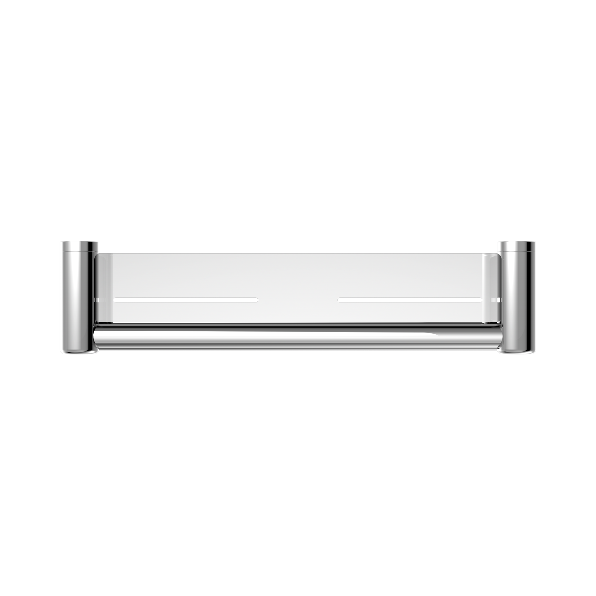 NRCR2518 CCH Mecca Care 25mm Grab Rail With Shelf 450mm Chrome image 2