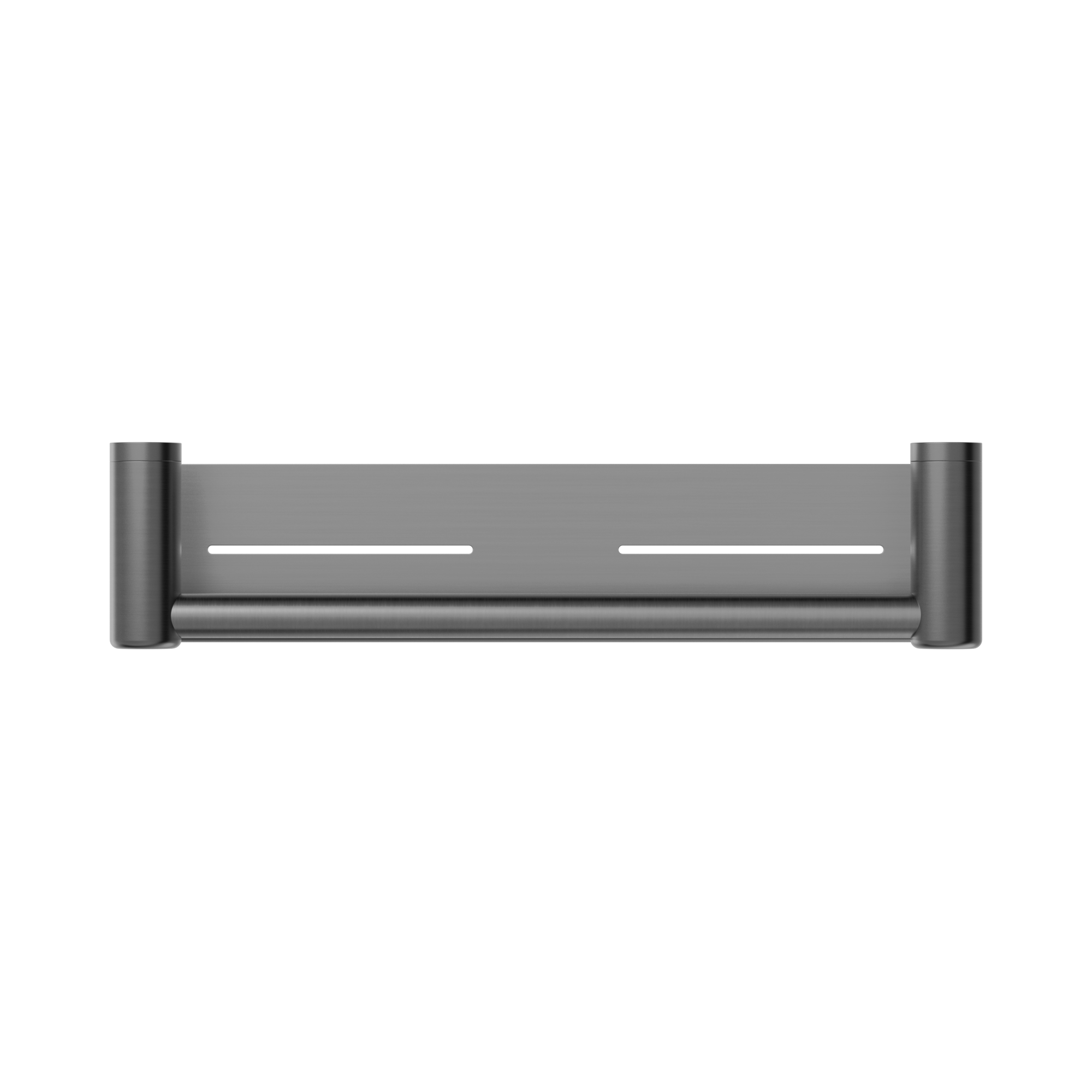 NRCR2518 CGM Mecca Care 25mm Grab Rail With Shelf 450mm Gun Metal image 2