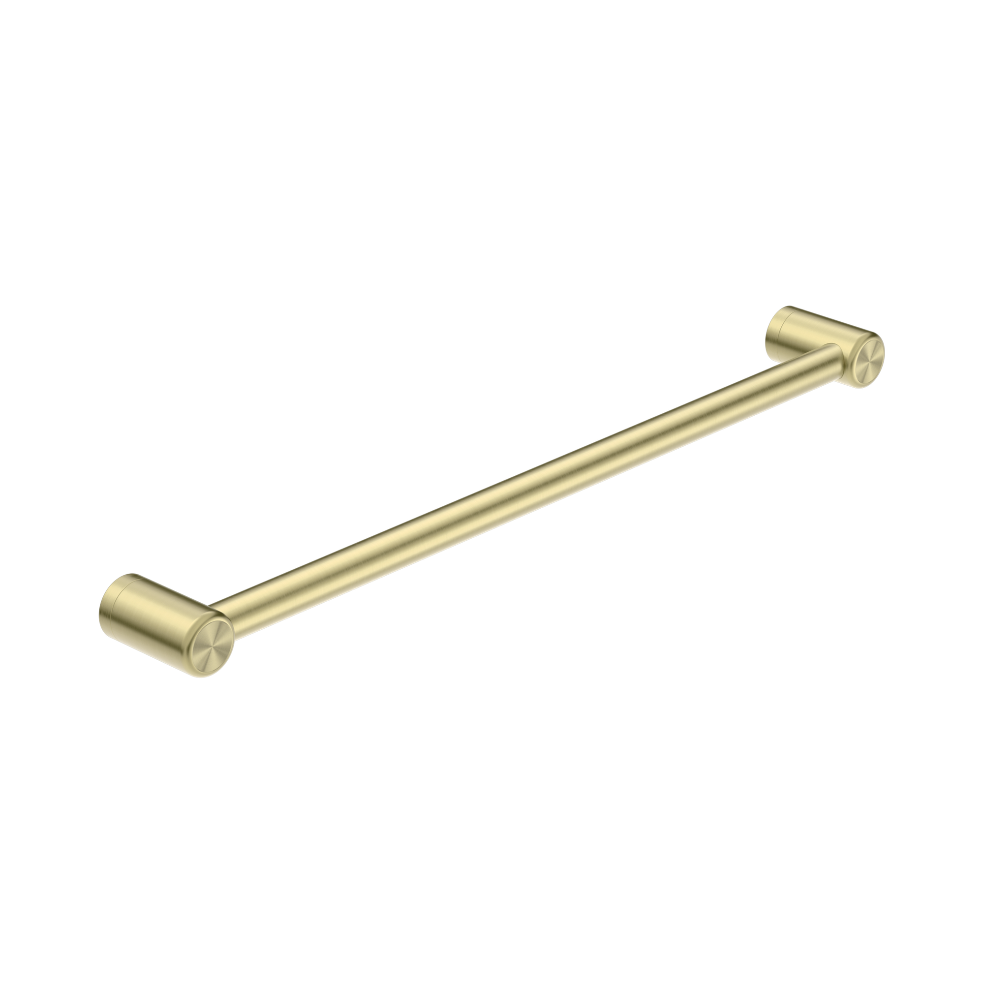 NRCR2524 BG Mecca Care 25mm Grab Rail 600mm Brushed Gold image 1