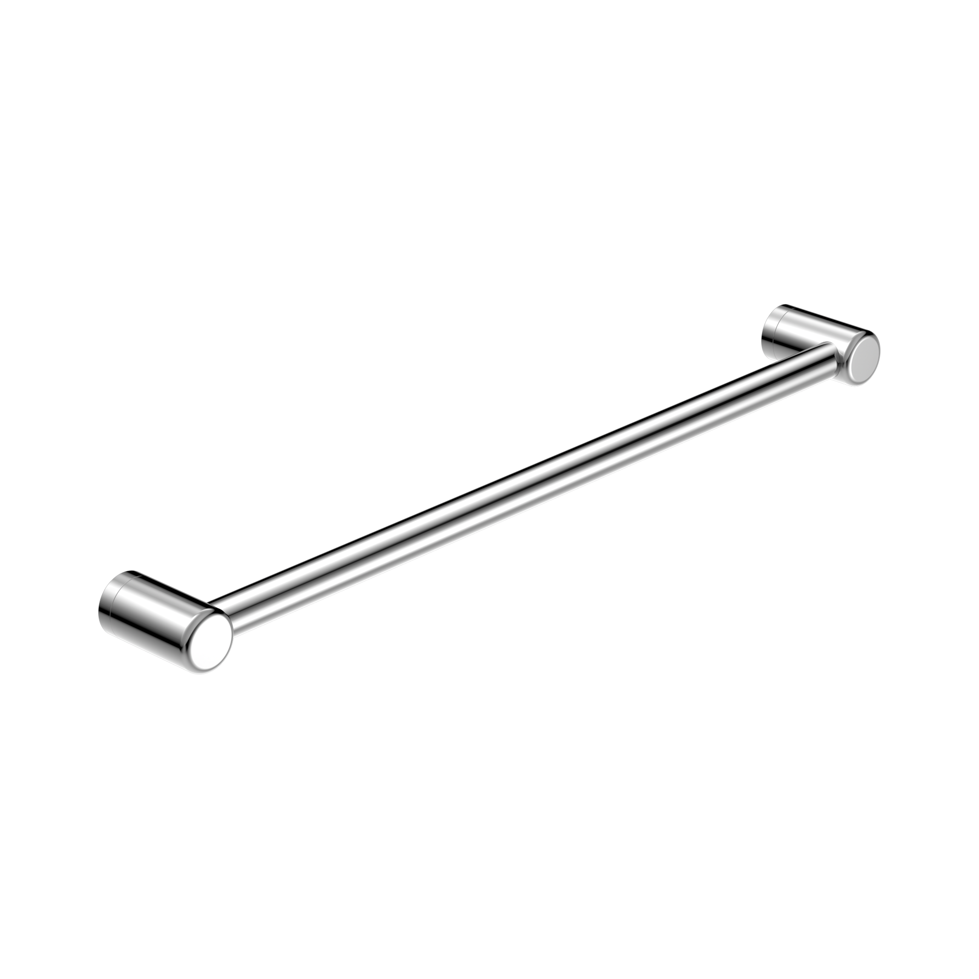 NRCR2524 CH Mecca Care 25mm Grab Rail 600mm Chrome image 1
