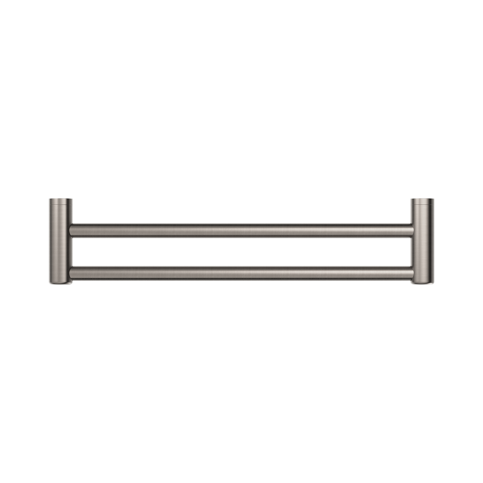 NRCR2524 DBN Mecca Care 25mm Double Towel Grab Rail 600mm Brushed Nickel image 2