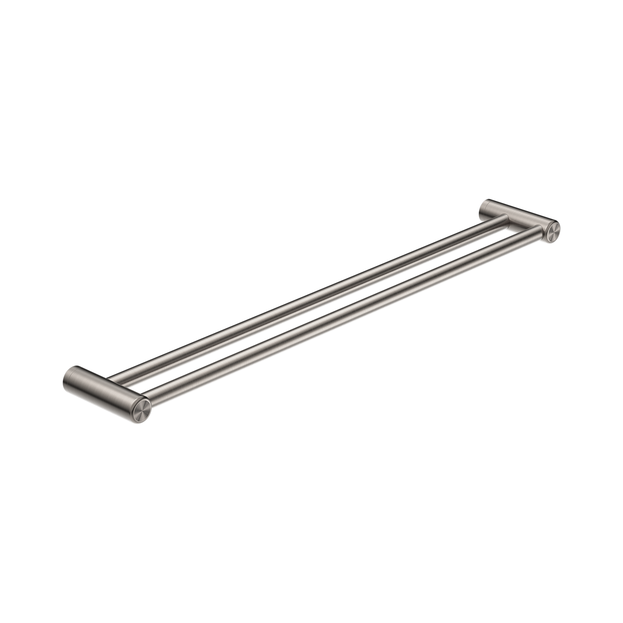 NRCR2530 DBN Mecca Care 25mm Double Towel Grab Rail 900mm Brushed Nickel image 1