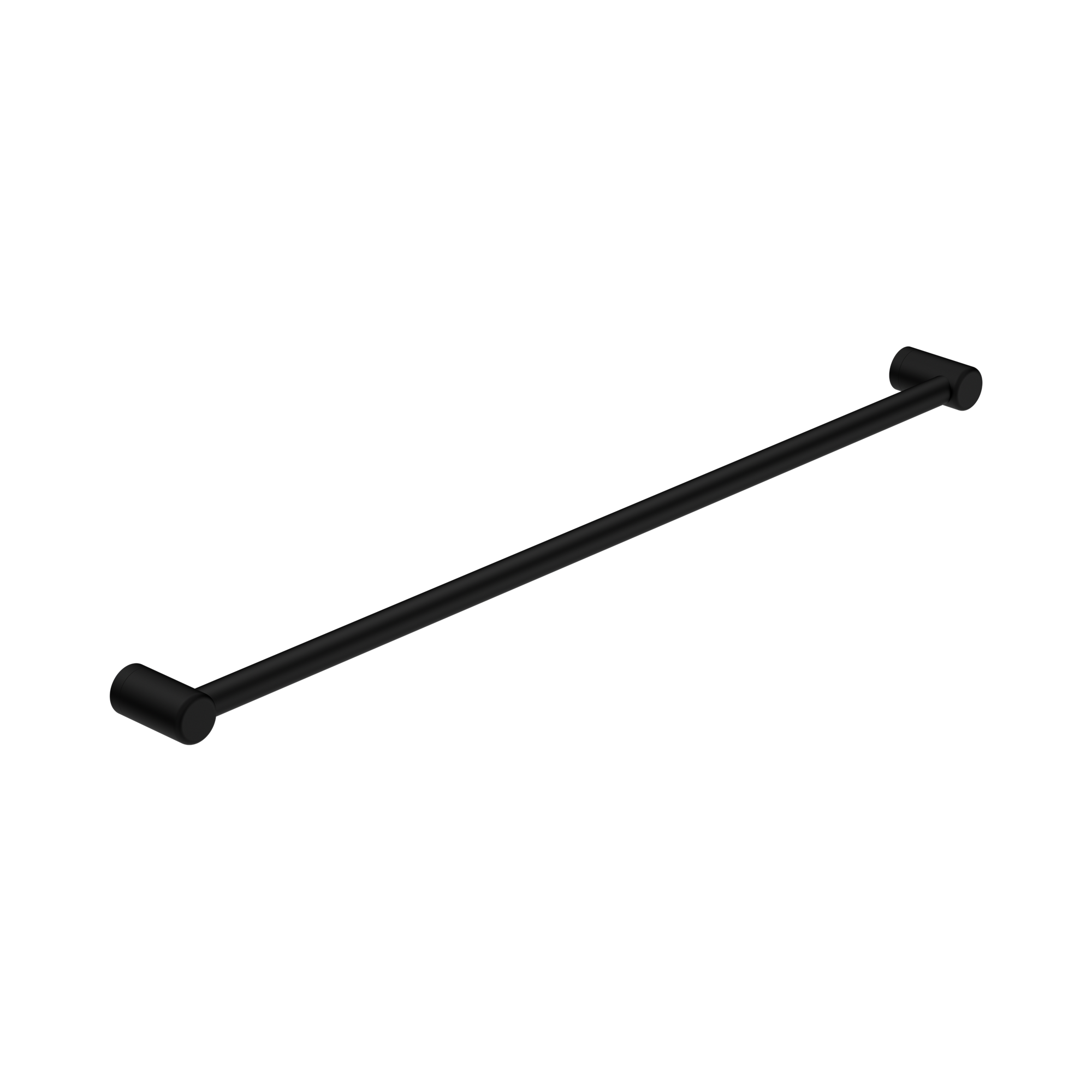 NRCR2530 MB Mecca Care 25mm Grab Rail 900mm Matte Black image 1