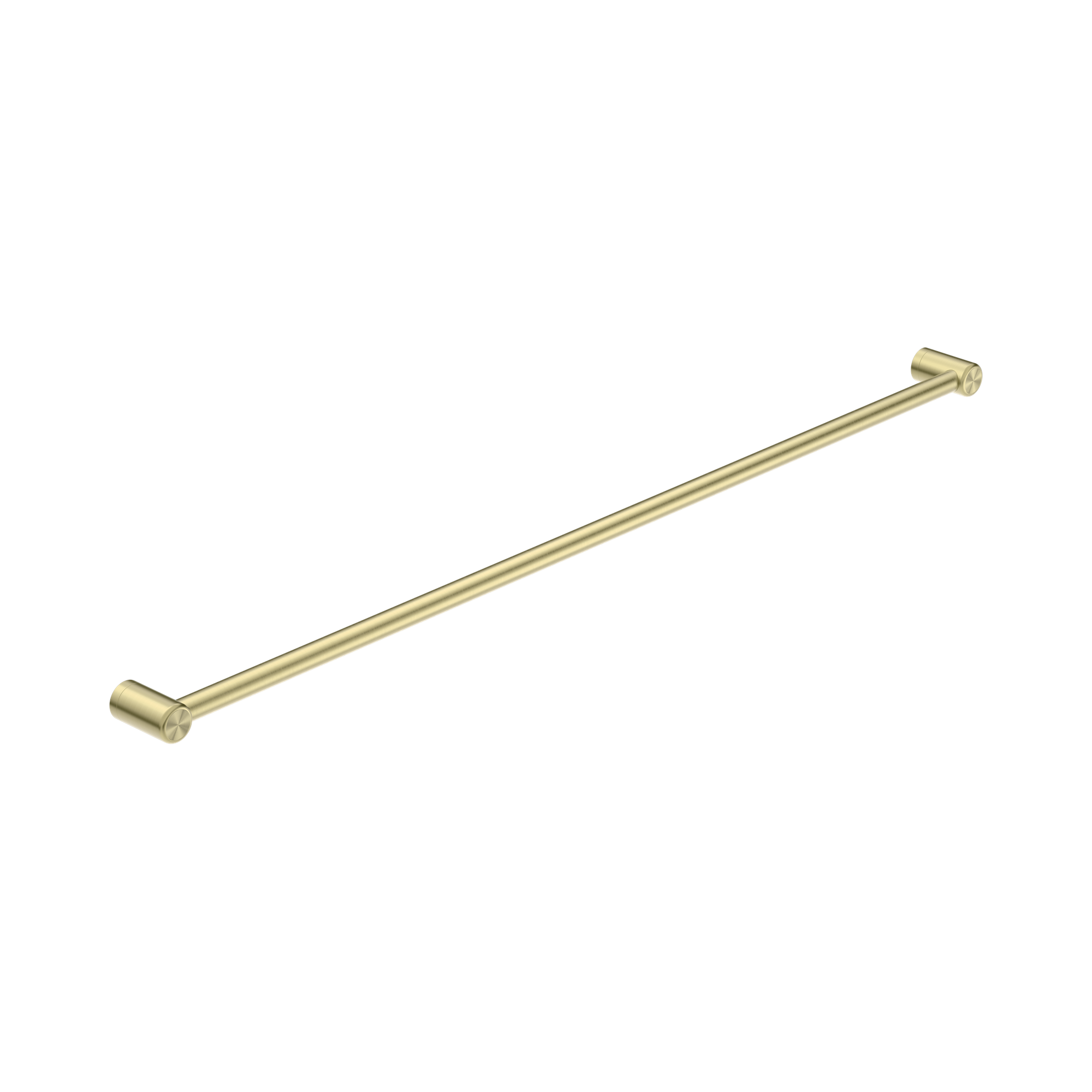 NRCR2548 BG Mecca Care 25mm Grab Rail 1200mm Brushed Gold image 1
