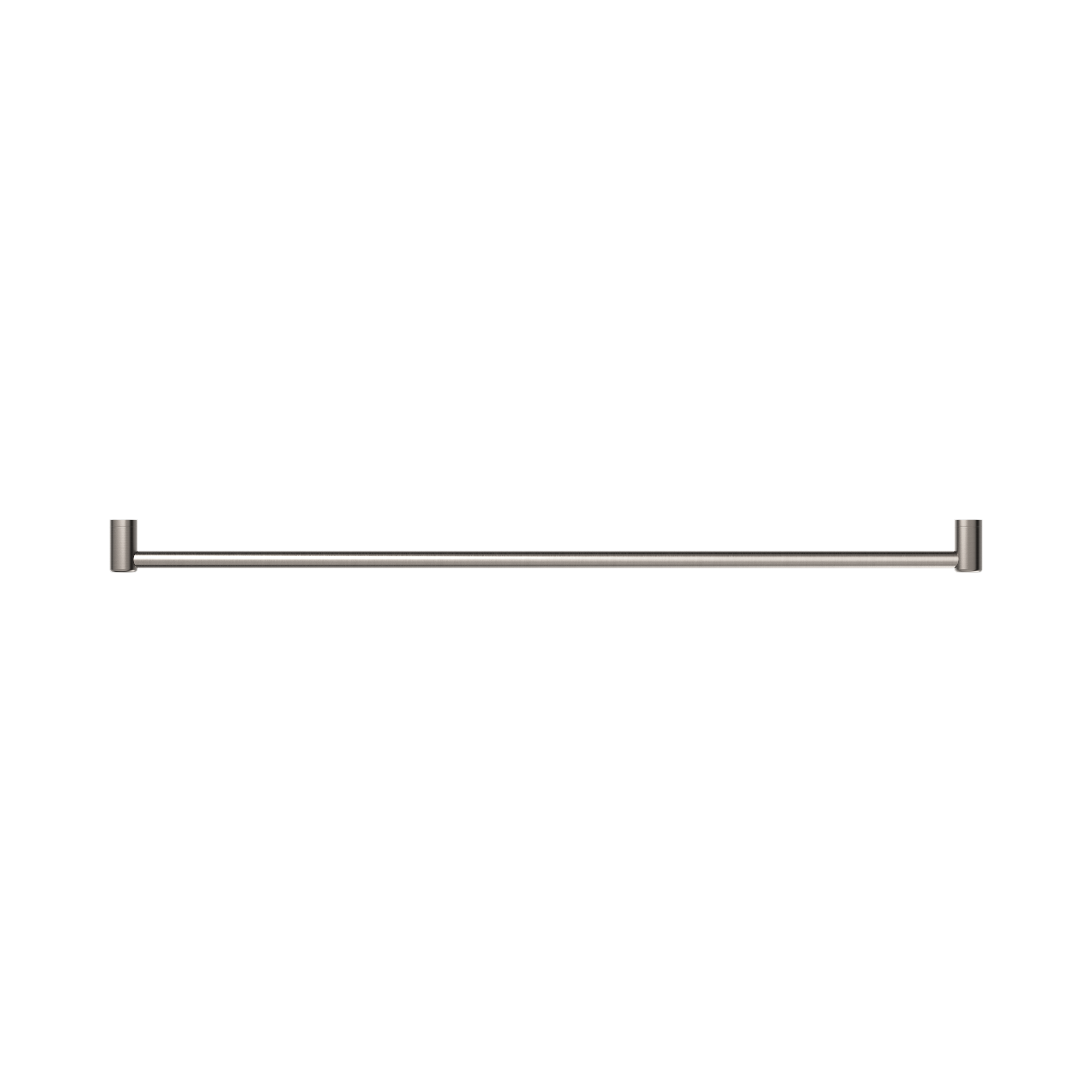 NRCR2548 BN Mecca Care 25mm Grab Rail 1200mm Brushed Nickel image 2