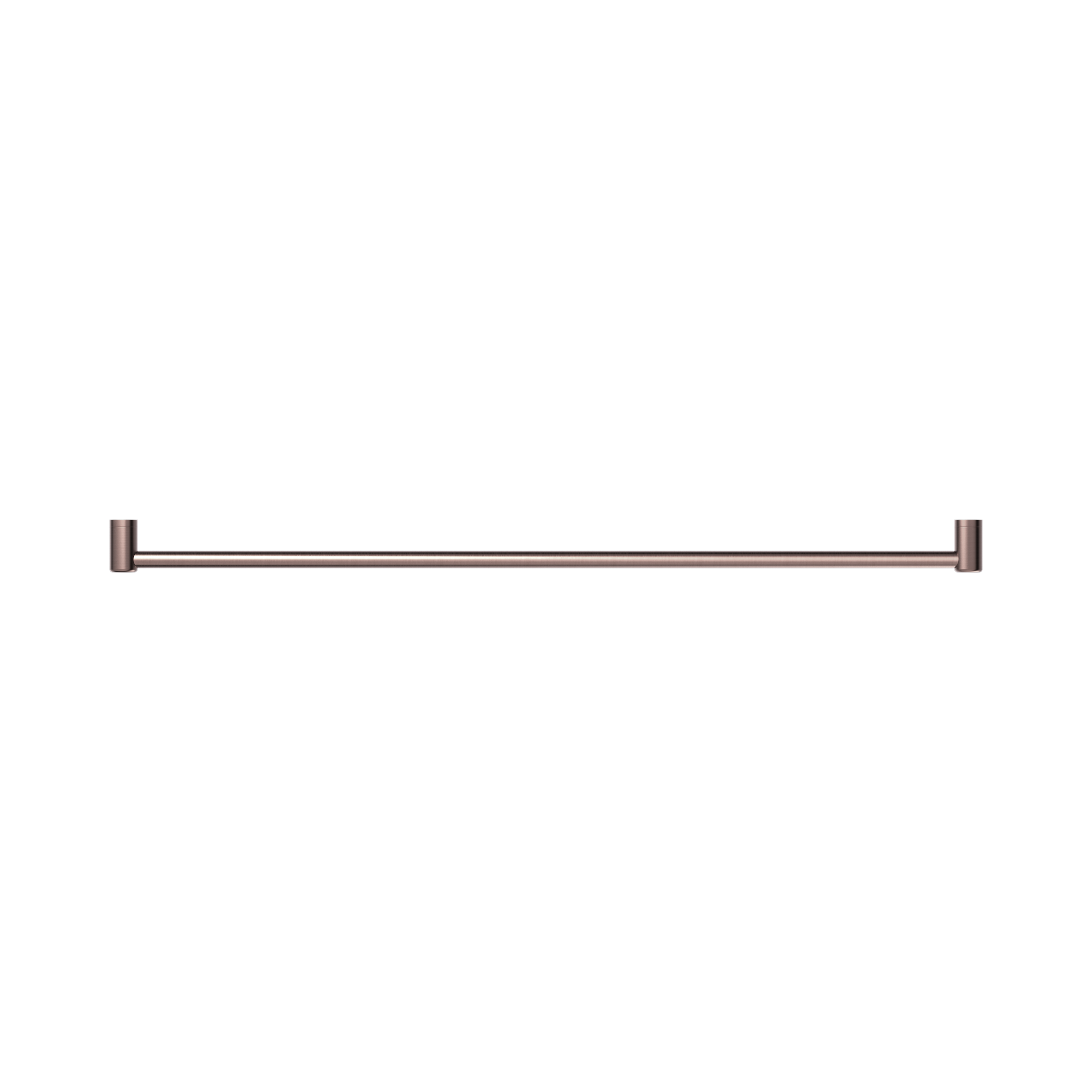 NRCR2548 BZ Mecca Care 25mm Grab Rail 1200mm Brushed Bronze image 2