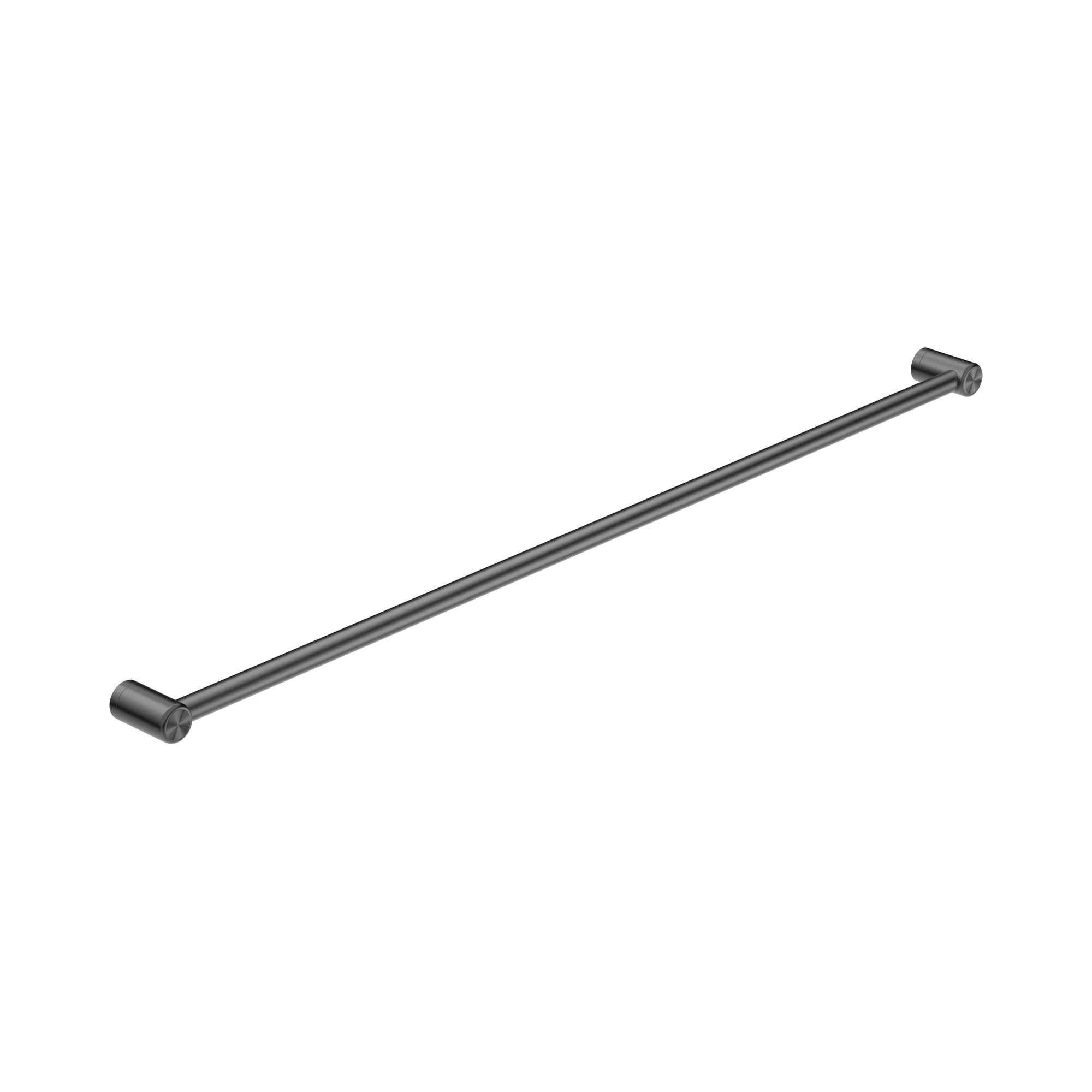 NRCR2548 GM Mecca Care 25mm Grab Rail 1200mm Gun Metal image 1