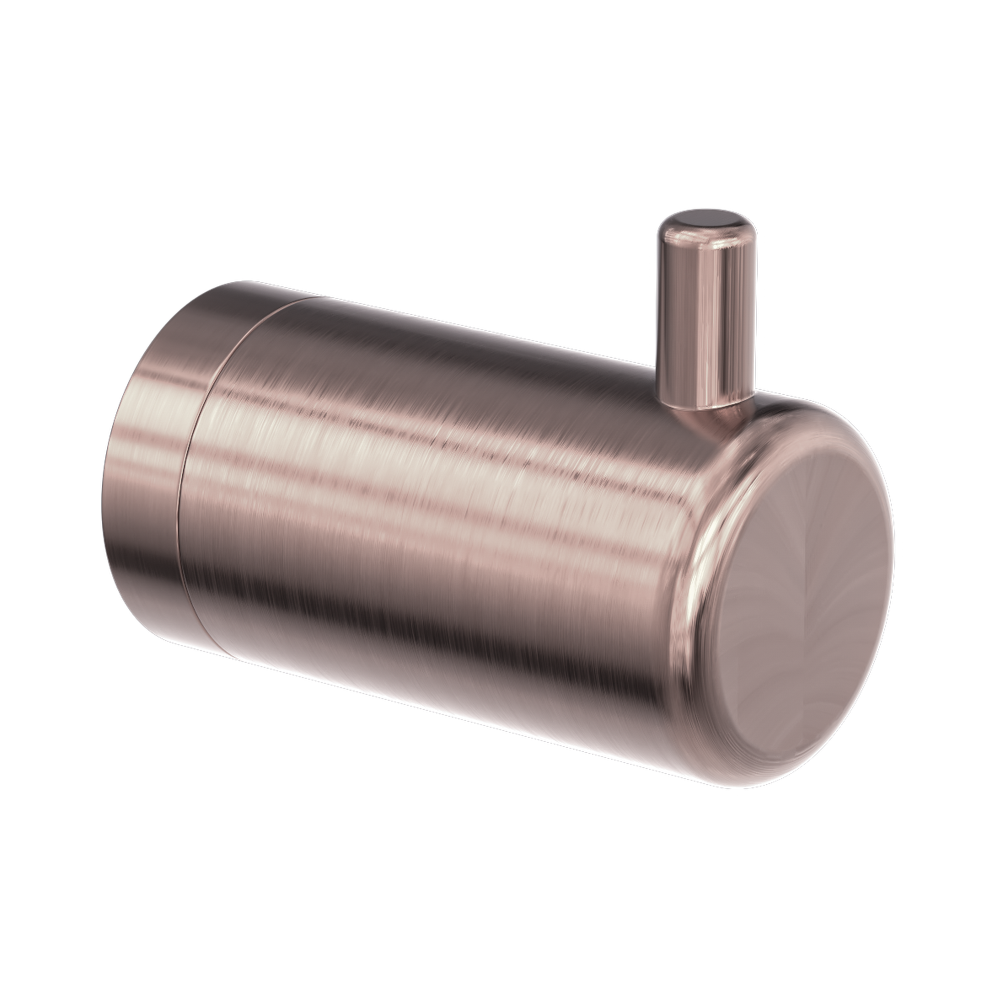 NRCR2582 BZ Mecca Care 25mm Wall Hook Brushed Bronze image 1