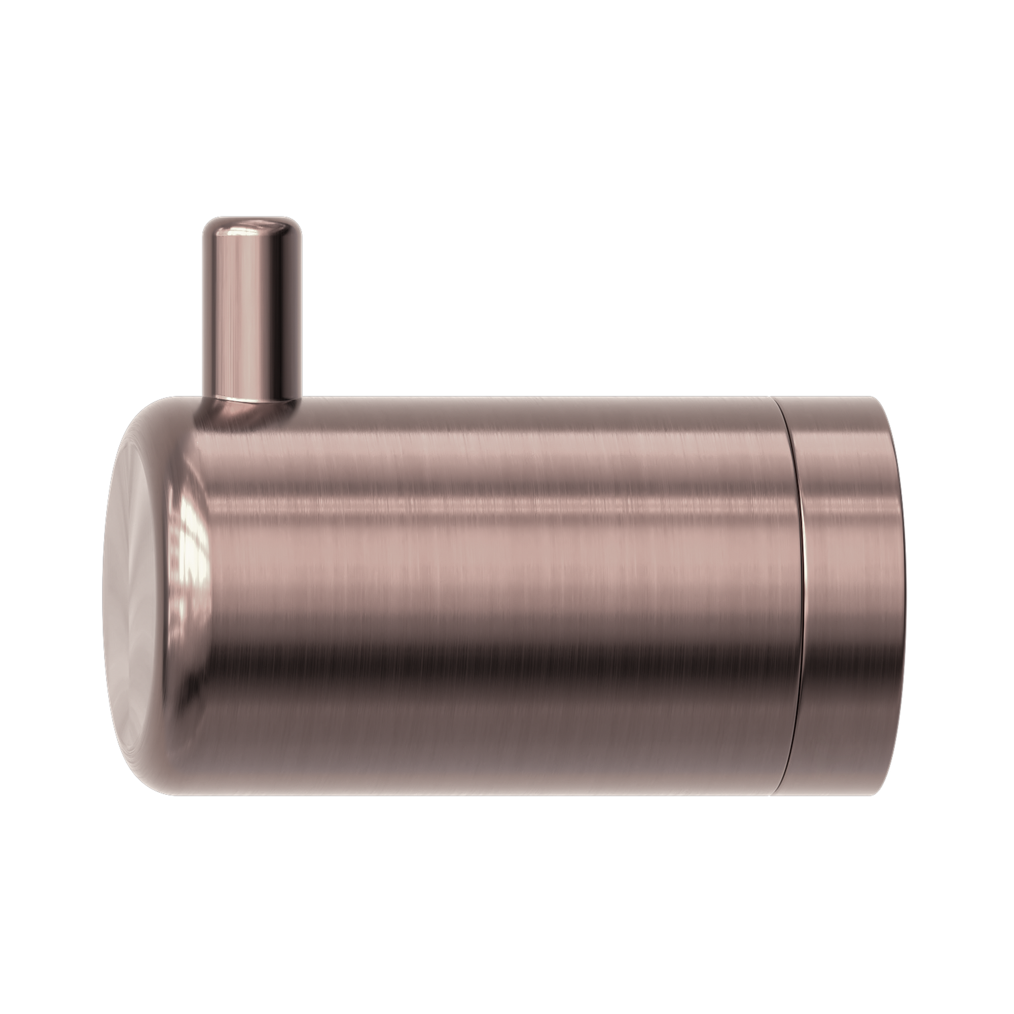 NRCR2582 BZ Mecca Care 25mm Wall Hook Brushed Bronze image 2