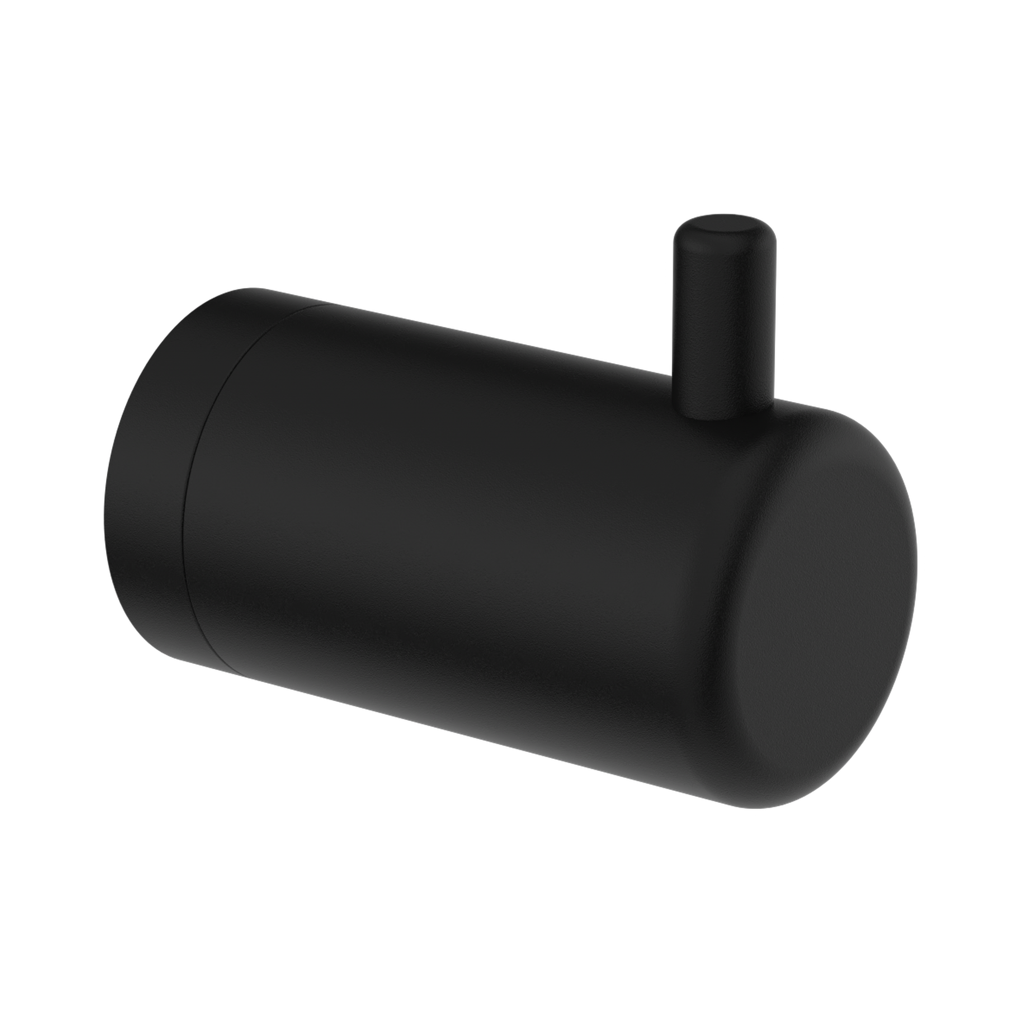 NRCR2582 MB Mecca Care 25mm Wall Hook Matte Black image 1