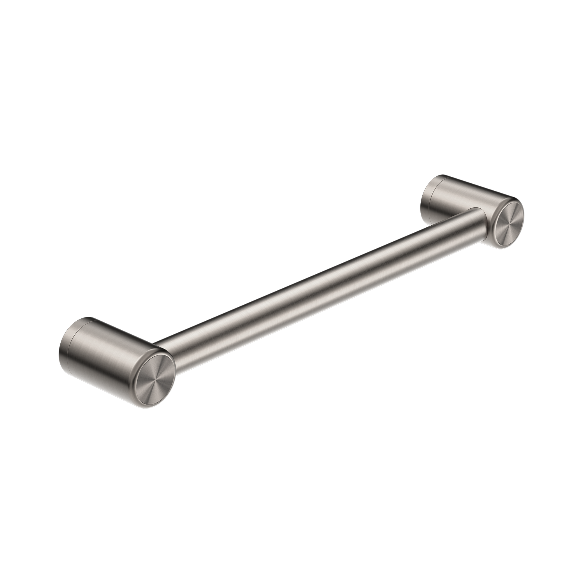 NRCR3218 BN Mecca Care 32mm Grab Rail 450mm Brushed Nickel image 1