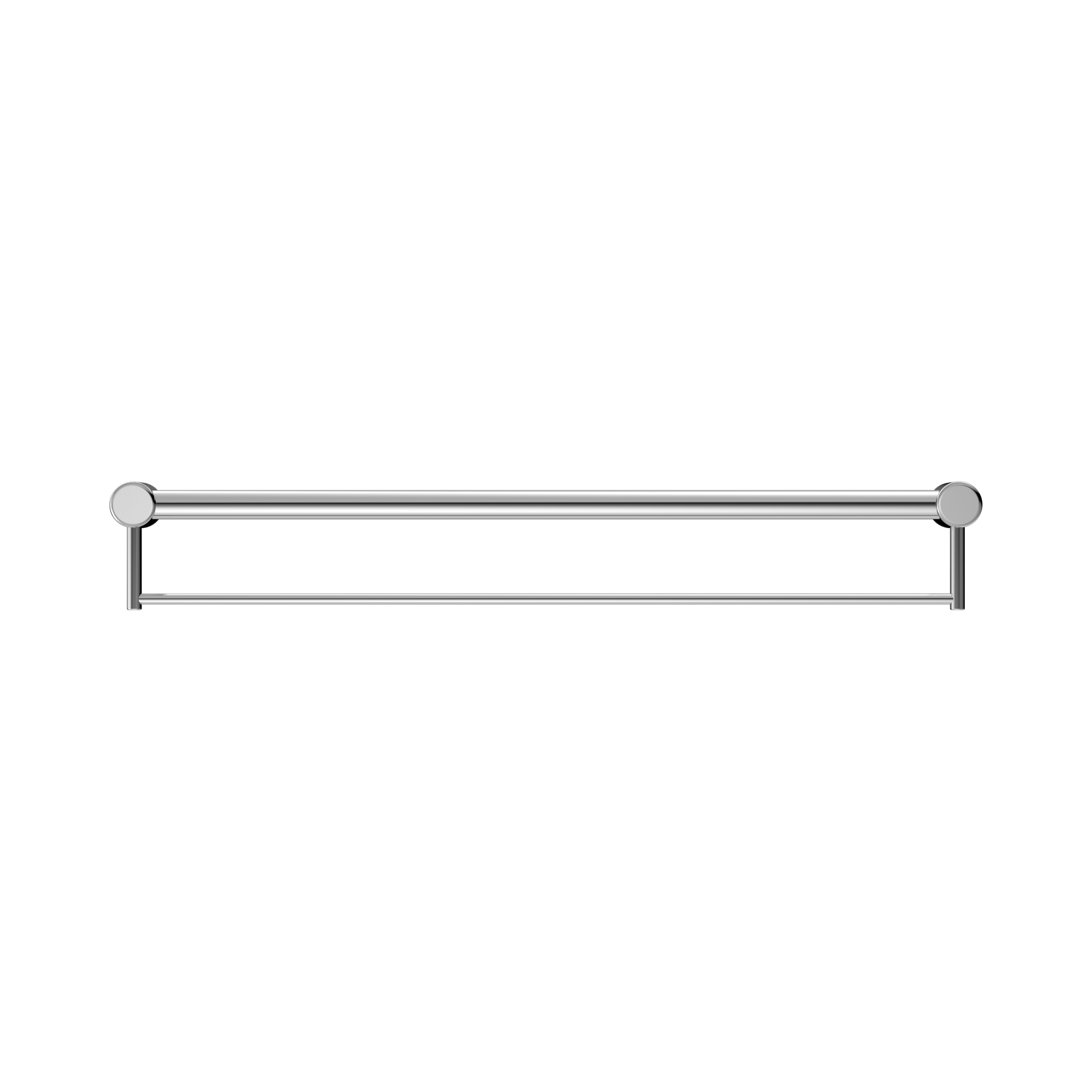 NRCR3230 BCH Mecca Care 32mm Grab Rail With Towel Holder 900mm Chrome image 2