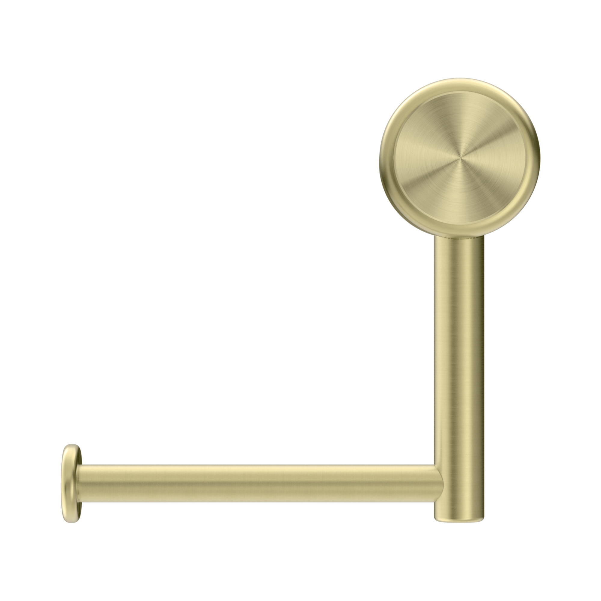 NRCR3286 BG Mecca Care Heavy Duty Toilet Roll Holder Brushed Gold image 2