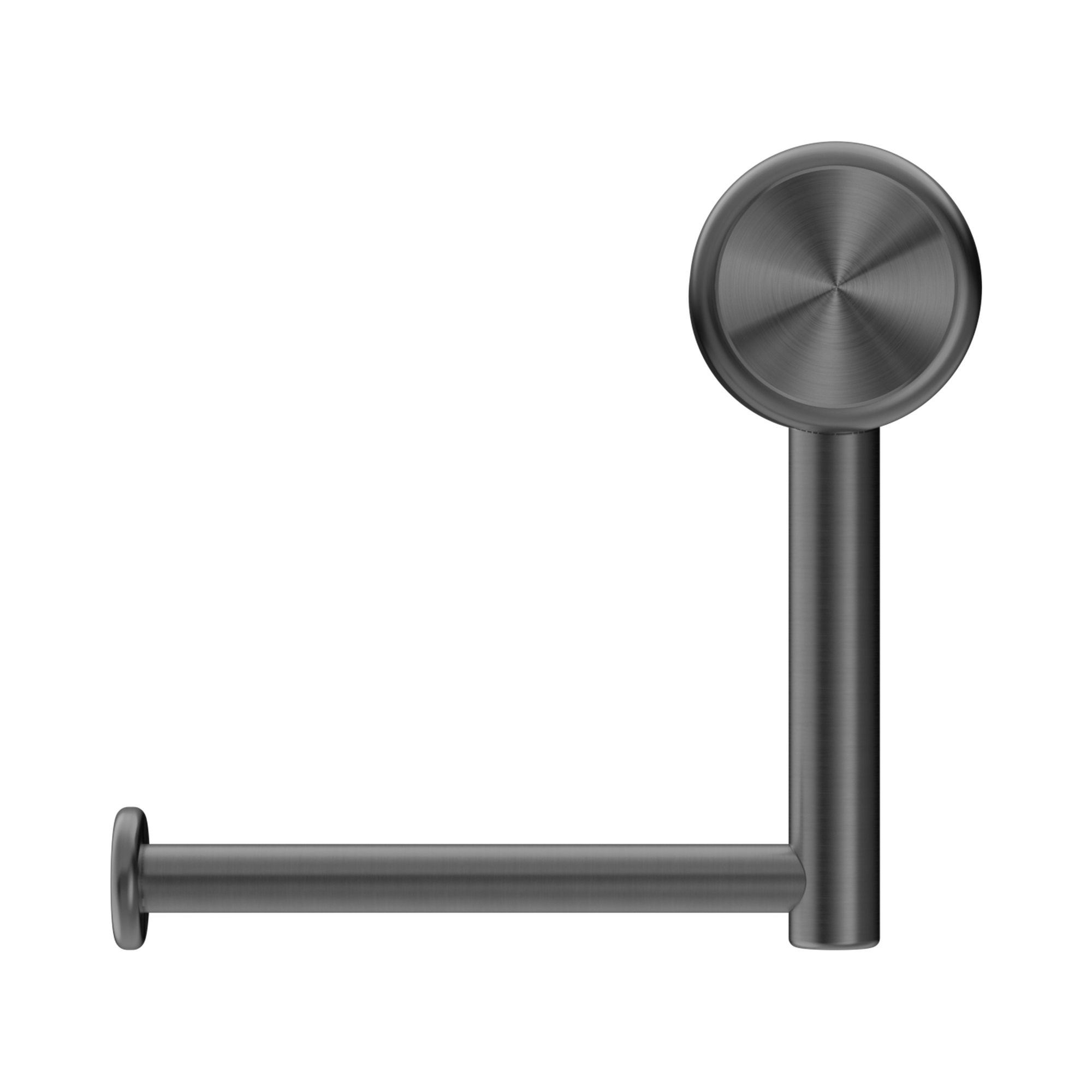 NRCR3286 GM Mecca Care Heavy Duty Toilet Roll Holder Gun Metal image 2