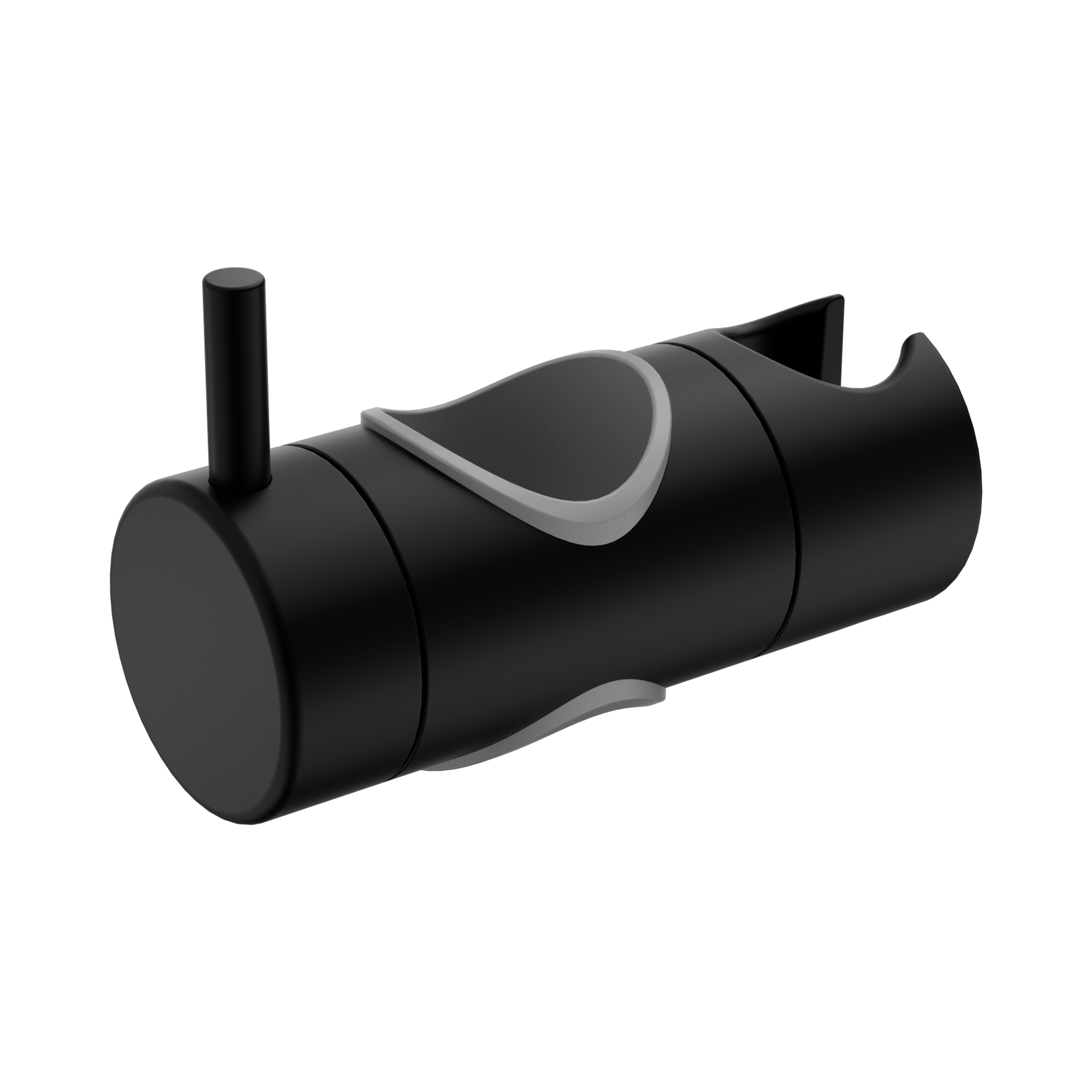 NRCS005sl MB Slider For Mecca Care 32mm Grab Rail Shower Rail Set Matte Black image 1