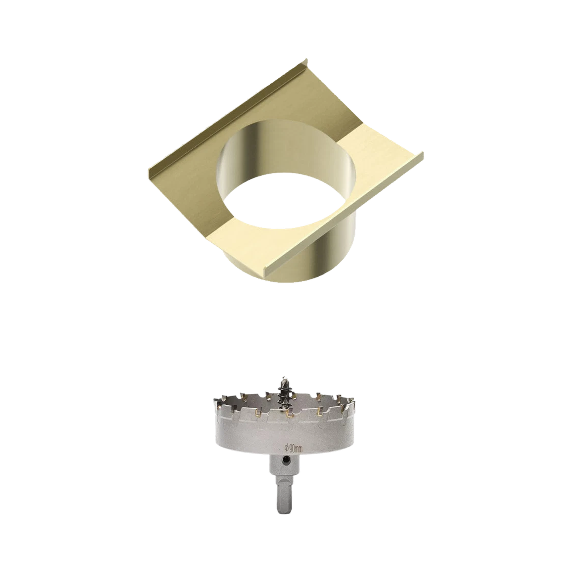 NRFG001 HS 90mm Outlet And Hole Saw Kit image 1