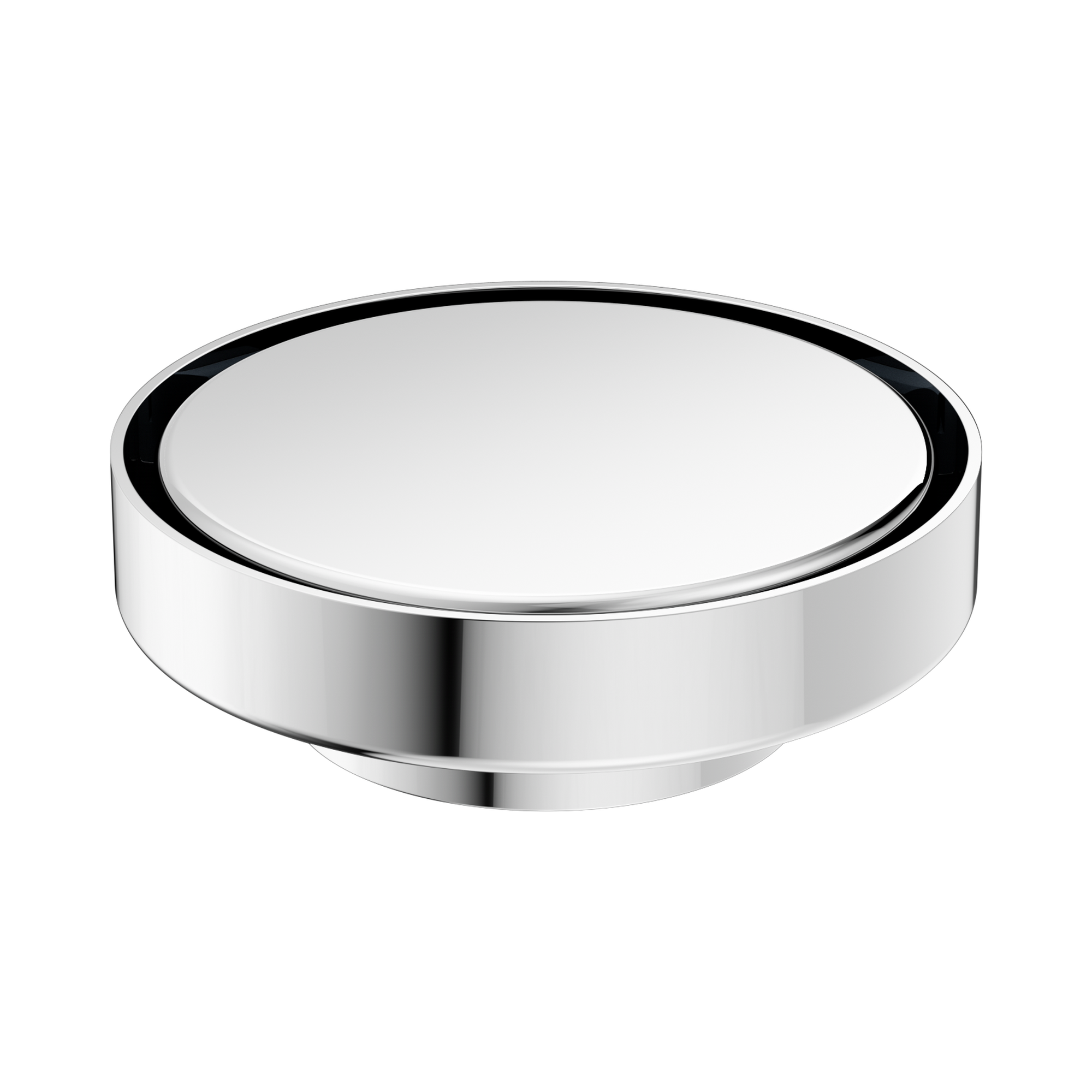 NRFW004 CH 130mm Round Tile Insert Floor Waste 80mm Outlet Chrome image 2